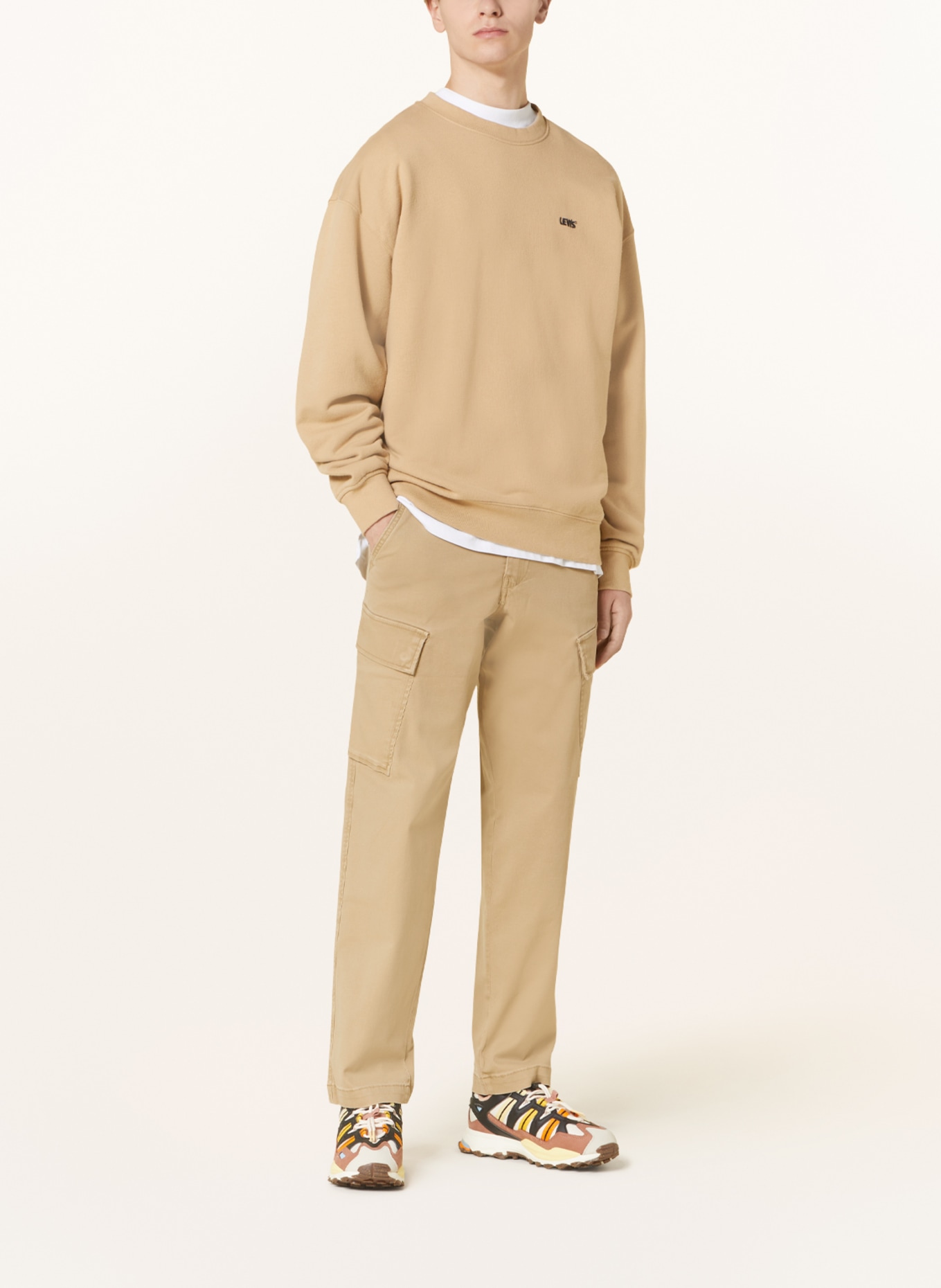 Levi's® Cargo pants XX CARGO tapered fit, Color: BEIGE (Image 2)