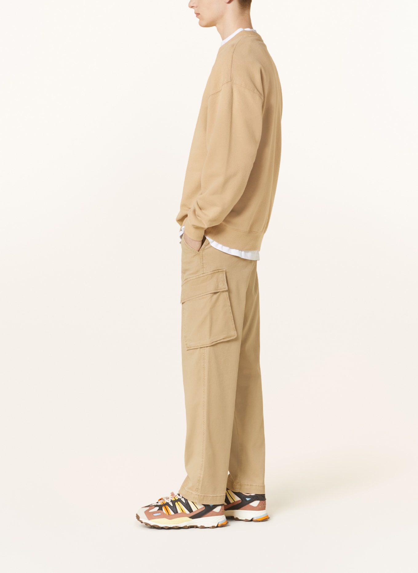Levi's® Cargo pants XX CARGO tapered fit, Color: BEIGE (Image 4)