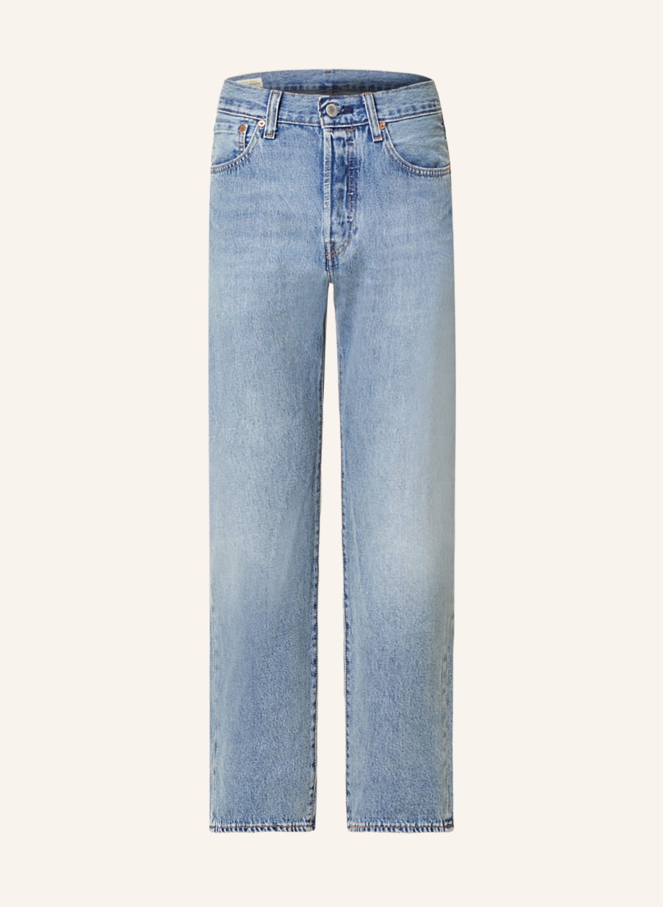 Levi's® Jeans 501 LEVISORIGINAL Straight Fit, Farbe: 10 Light Indigo - Worn In(Bild null)