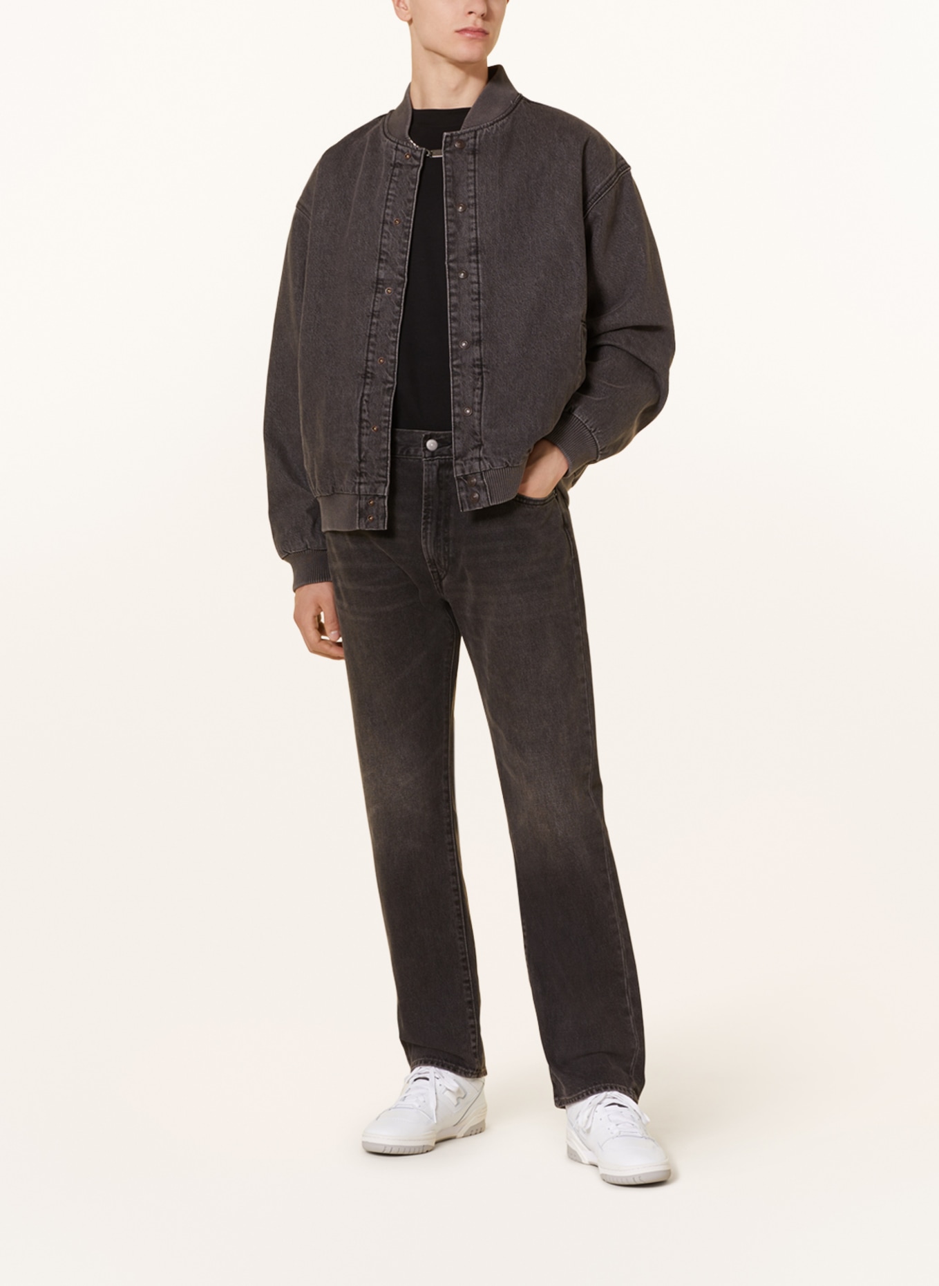 Levi's® Jeans 551Z AUTHENTIC Straight Fit, Farbe: 62 Blacks (Bild 2)