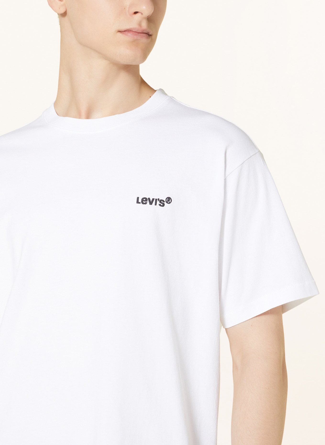 Levi's® T-shirt, Kolor: BIAŁY/ CZARNY (Obrazek 4)