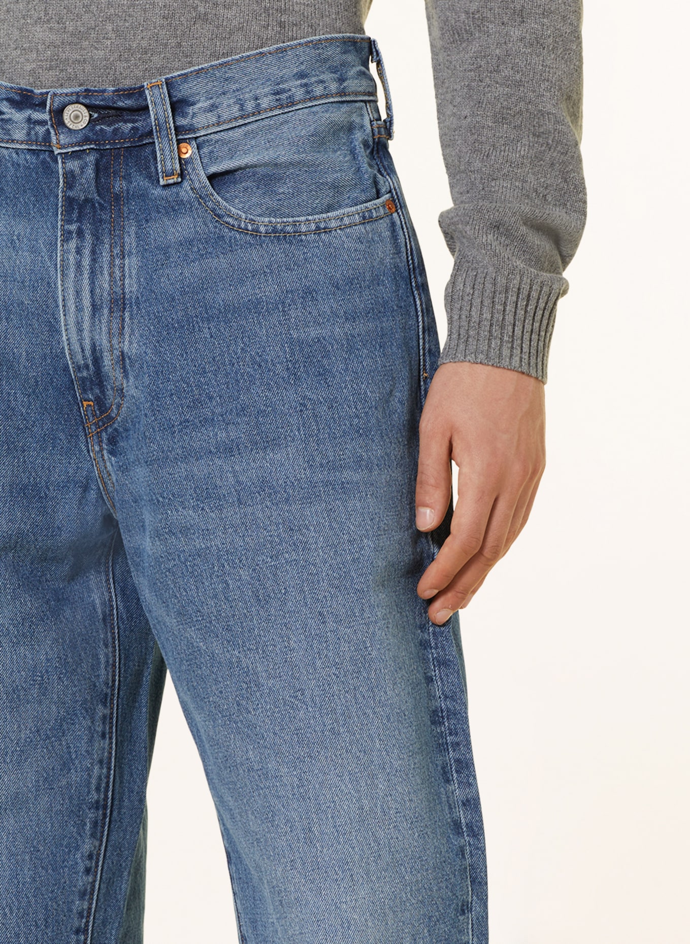Levi's® Jeans 568 STAY LOOSE Regular Fit, Farbe: 50 Med Indigo - Worn In (Bild 5)