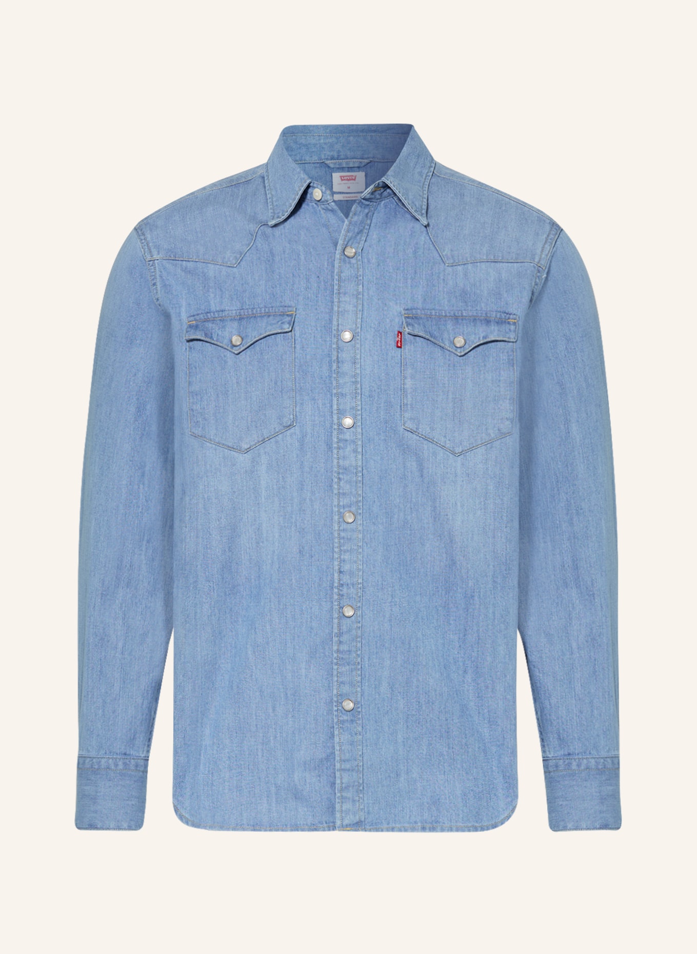 Levi's® Koszula jeansowa standard fit, Kolor: 47 Light Indigo - Worn In (Obrazek 1)