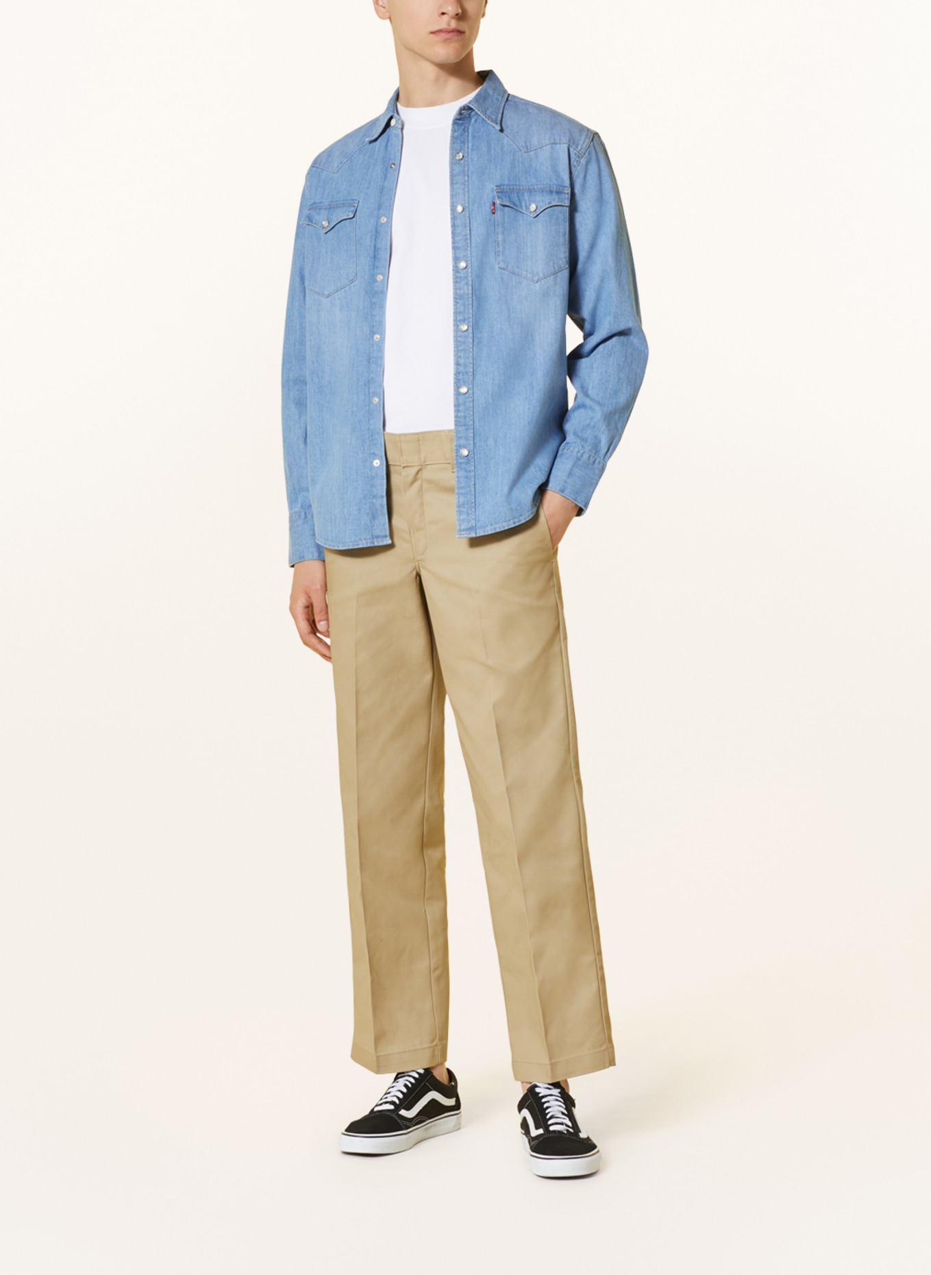 Levi's® Denim shirt standard fit, Color: 47 Light Indigo - Worn In (Image 2)