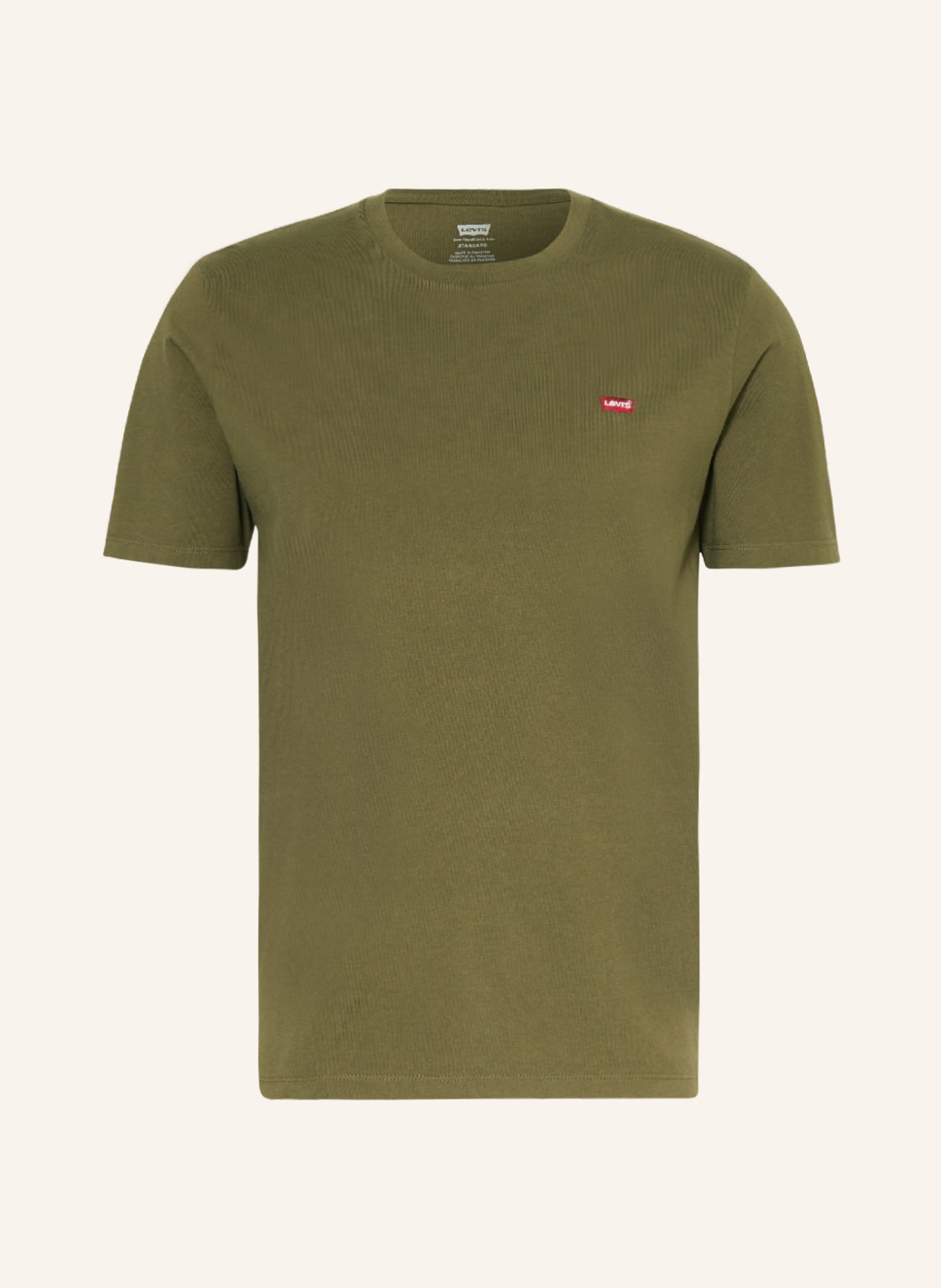 Levi's® T-shirt, Color: KHAKI (Image 1)