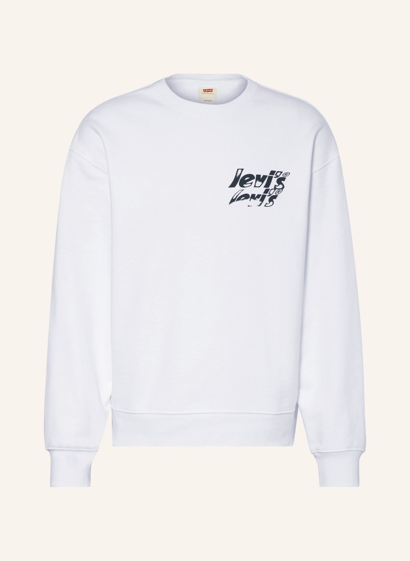 Levi's® Sweatshirt, Color: WHITE/ BLACK (Image 1)