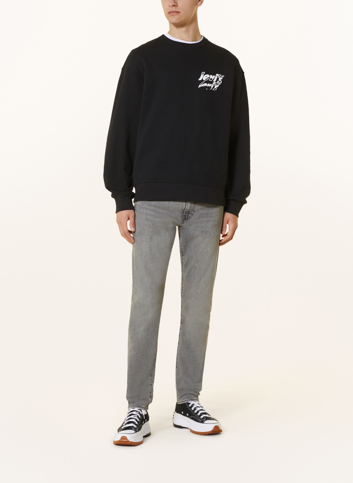 Levi's® Sweatshirt, Color: BLACK (Image 2)