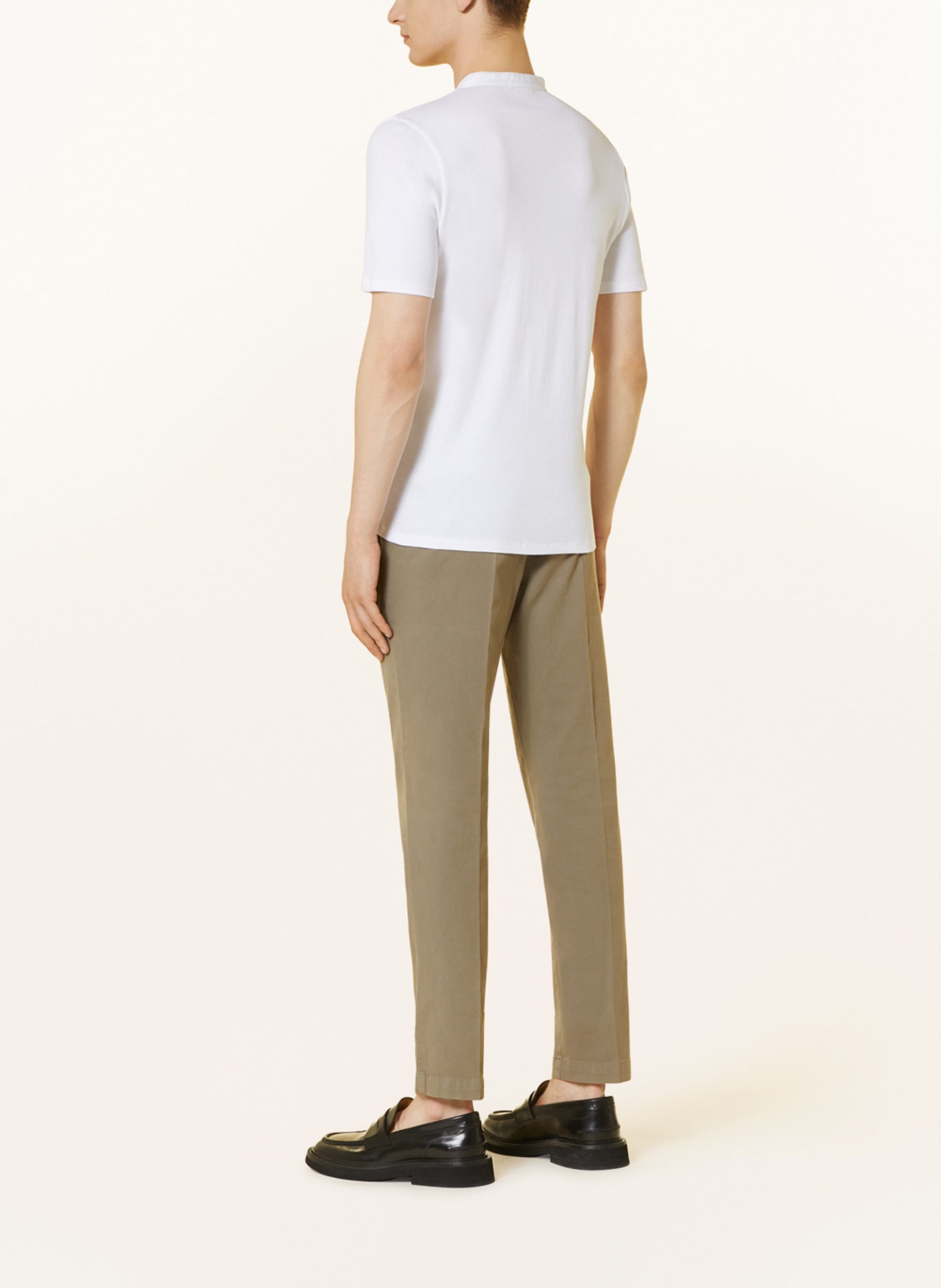 Stefan Brandt Henley shirt, Color: WHITE (Image 3)
