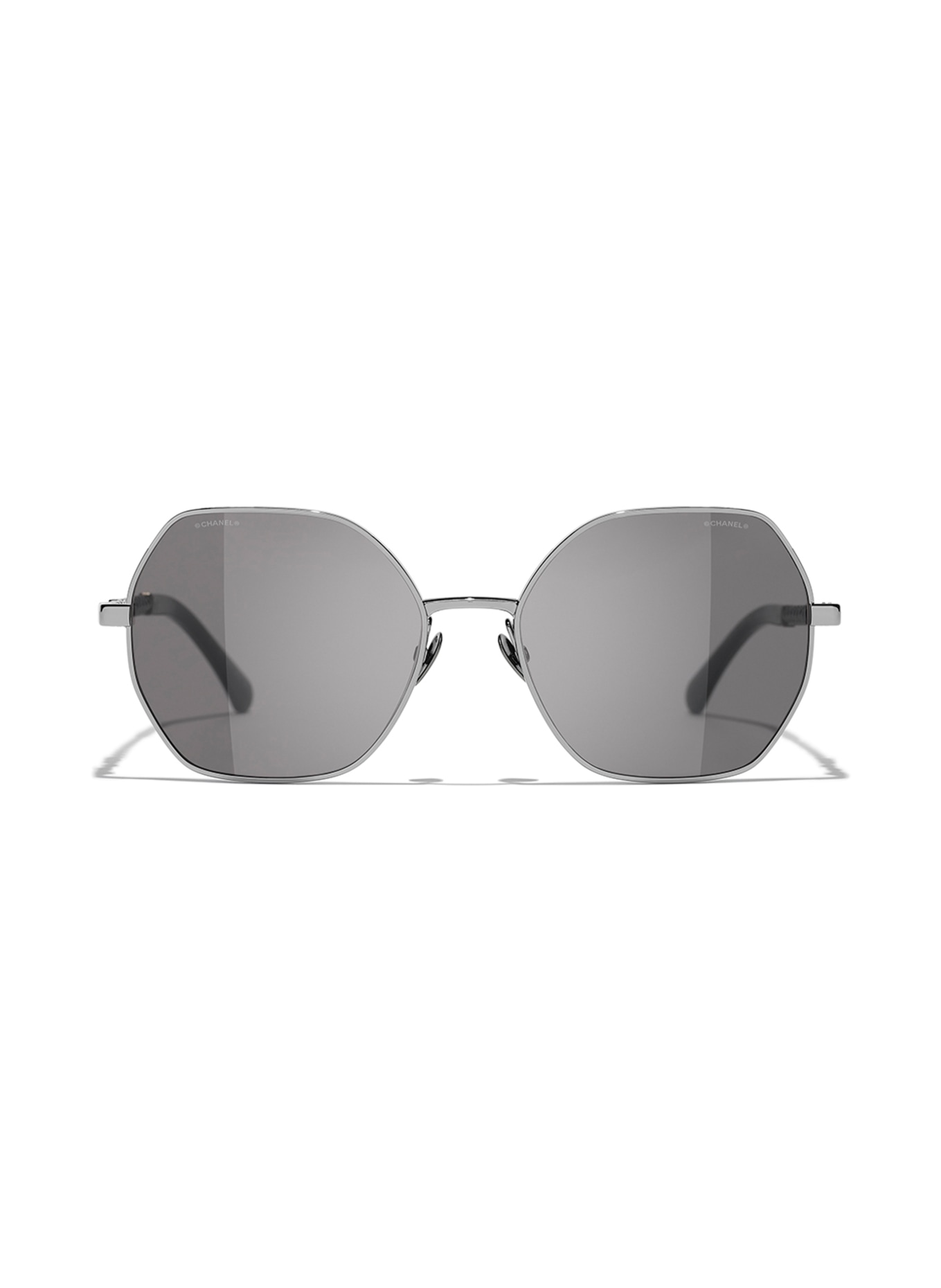 CHANEL Square sunglasses, Color: C10833 - GRAY/DARK GRAY (Image 2)