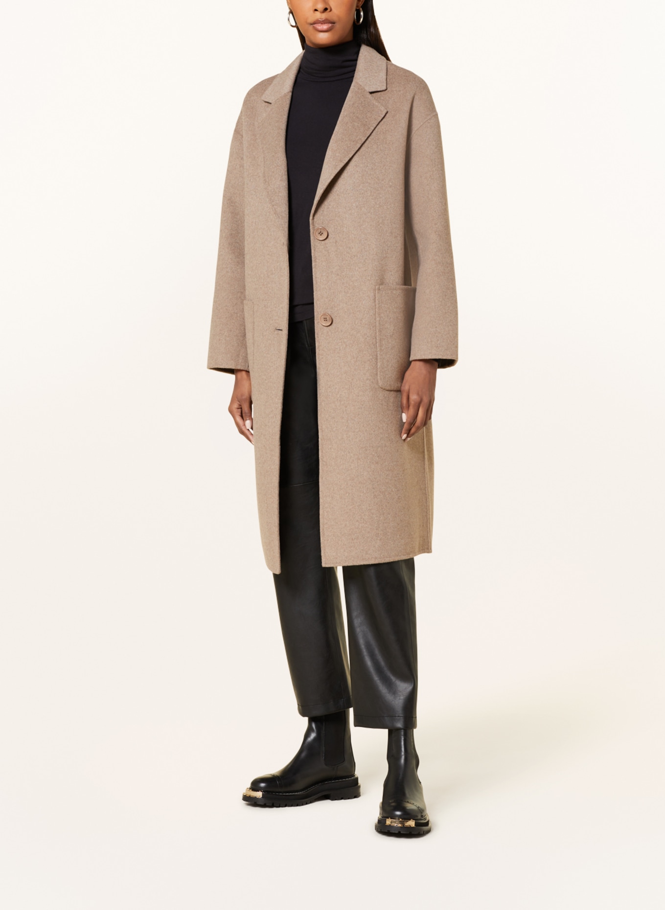 darling harbour Coat, Color: TAUPE (Image 2)