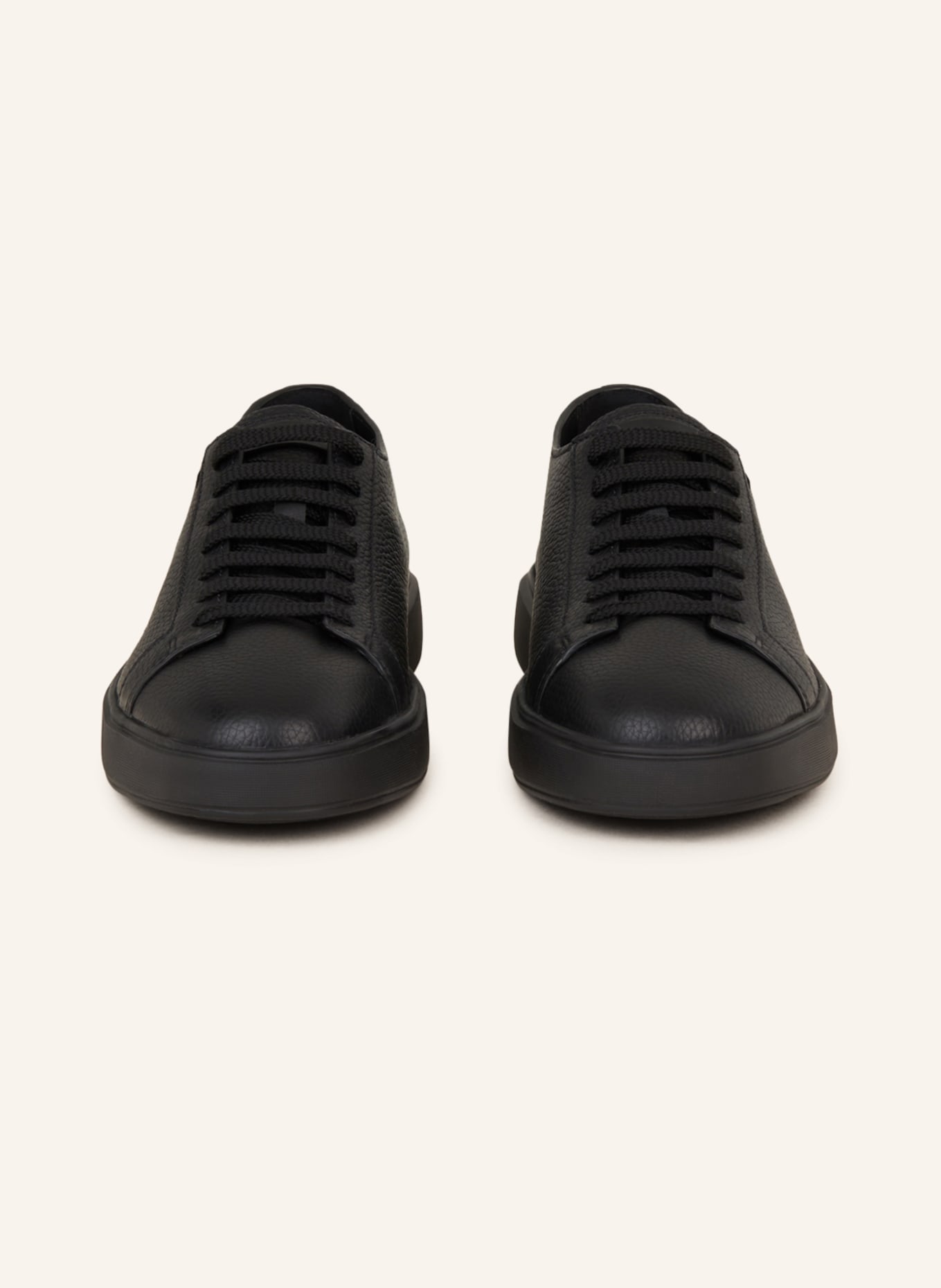 Santoni Sneakers, Color: BLACK (Image 3)