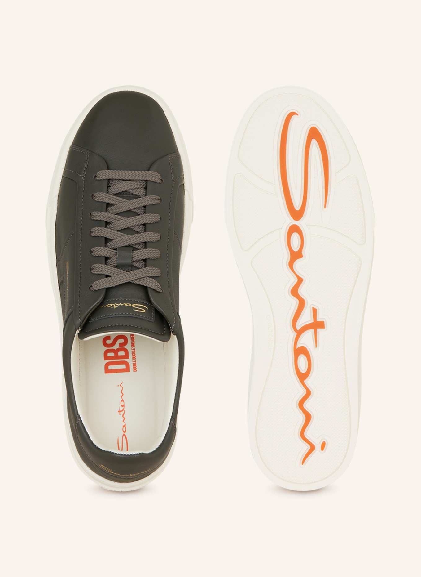 Santoni Sneakers, Color: DARK GREEN (Image 5)