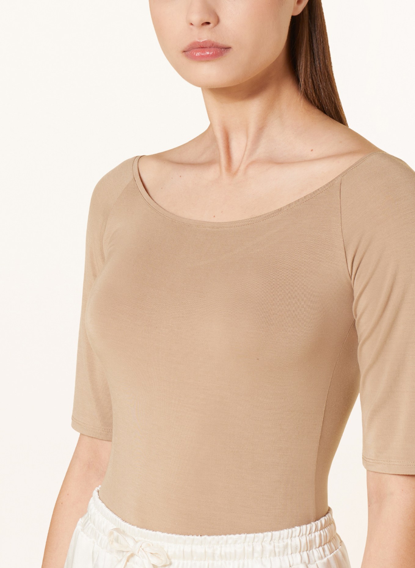 Stefan Brandt Shirt FELINE with 3/4 sleeves, Color: BEIGE (Image 4)