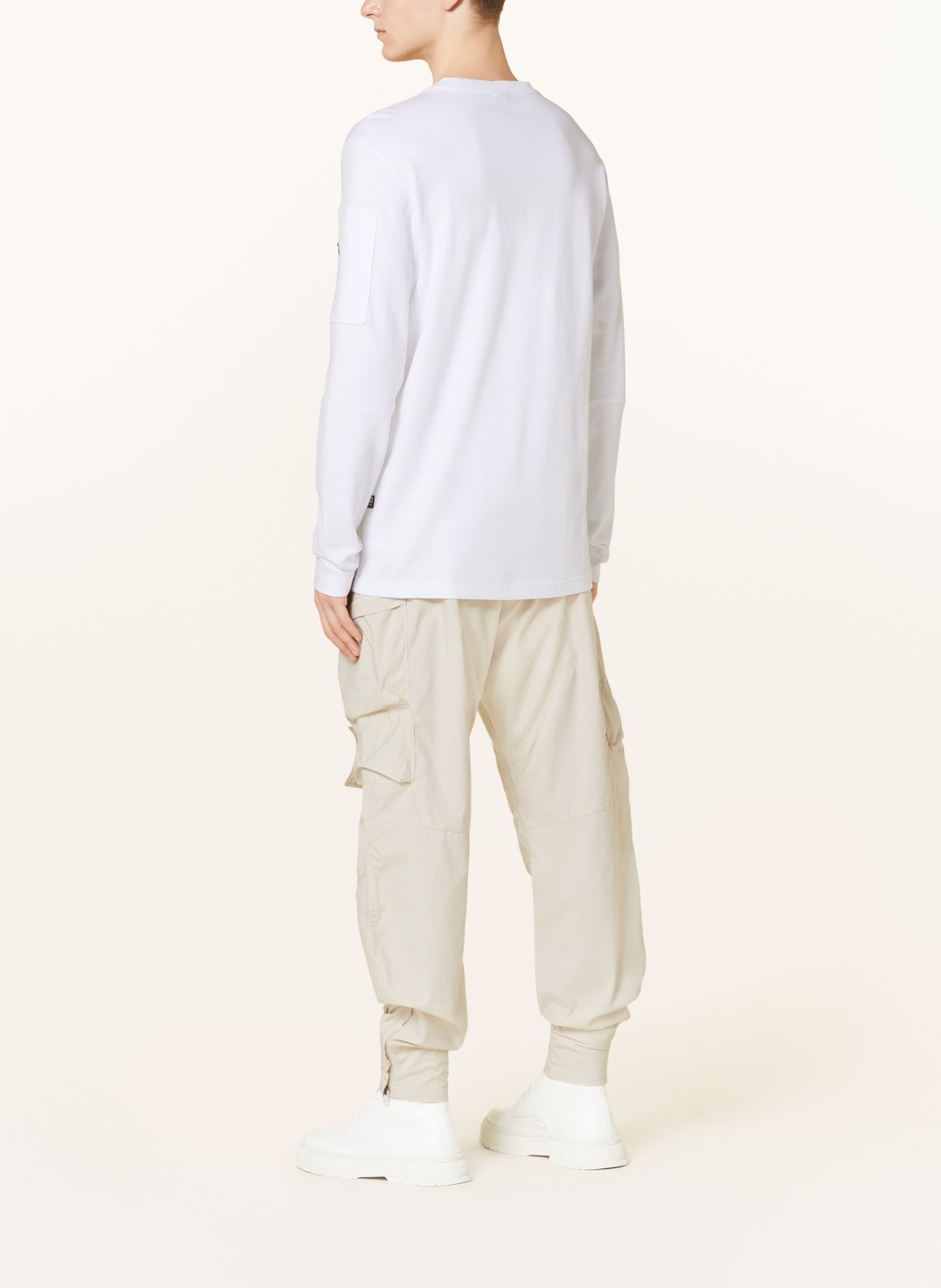 G-Star RAW Long sleeve shirt, Color: WHITE (Image 3)