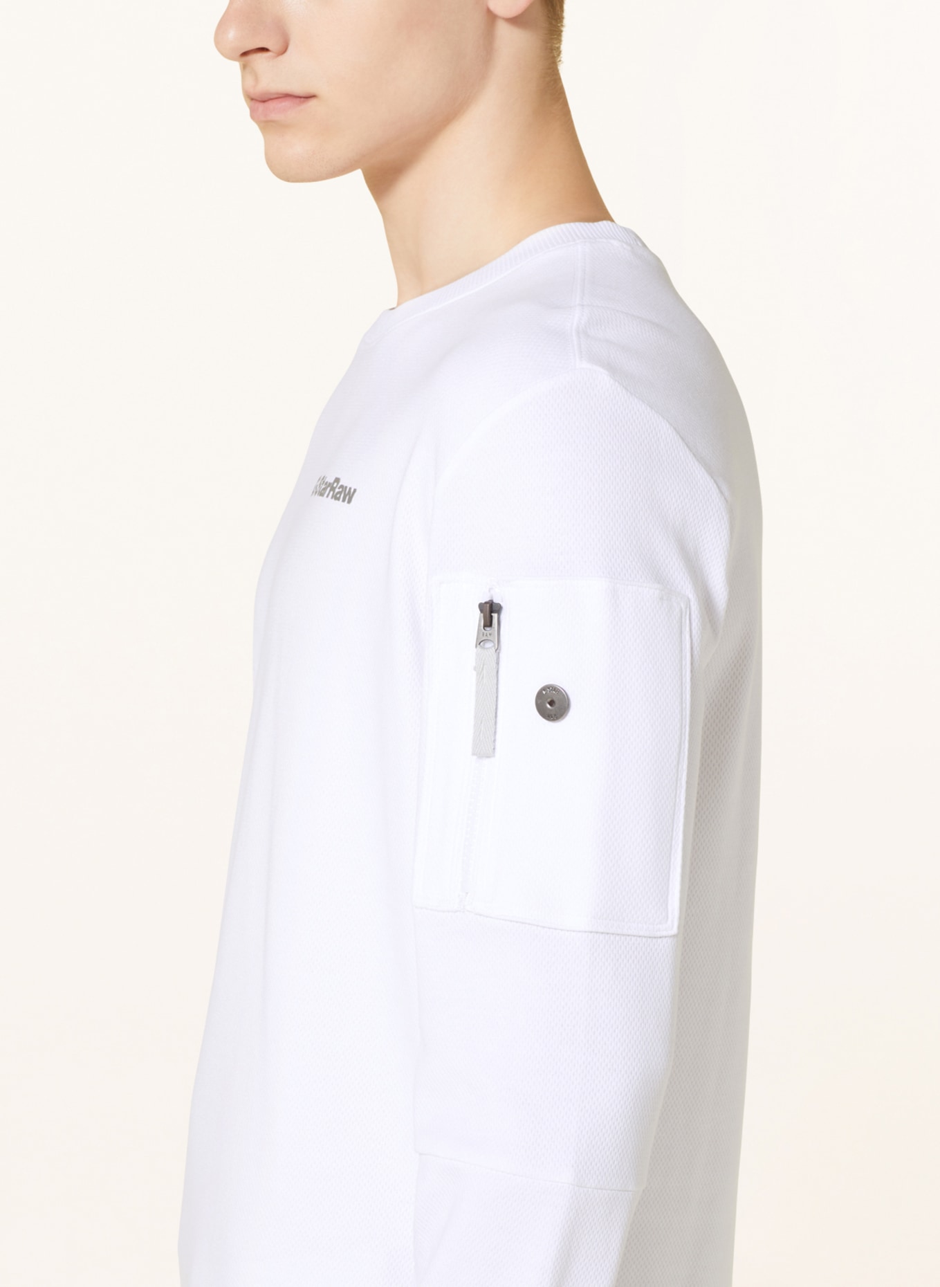G-Star RAW Long sleeve shirt, Color: WHITE (Image 4)