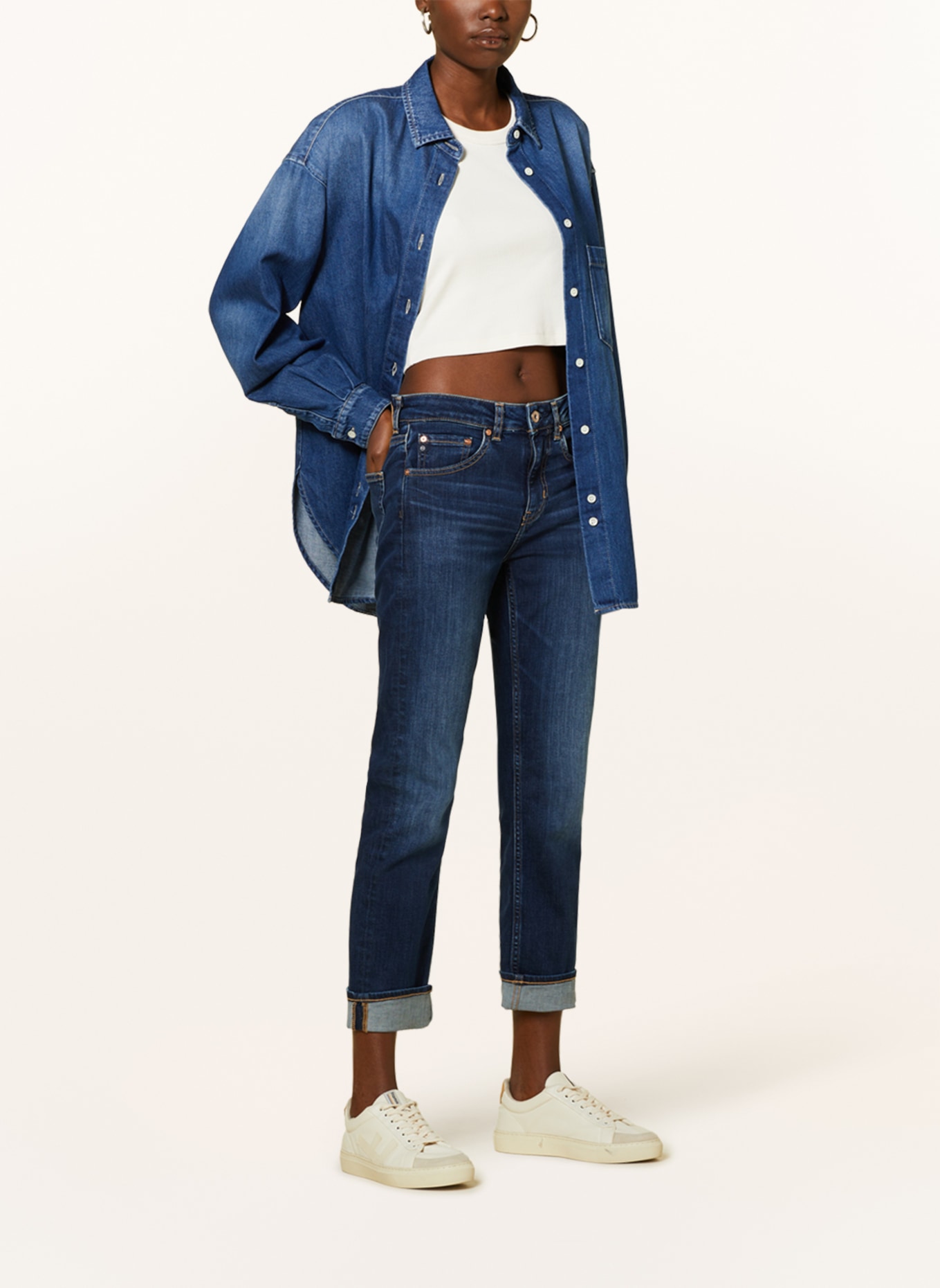 AG Jeans Jeans GIRLFRIEND, Farbe: SUBV DARK BLUE (Bild 2)
