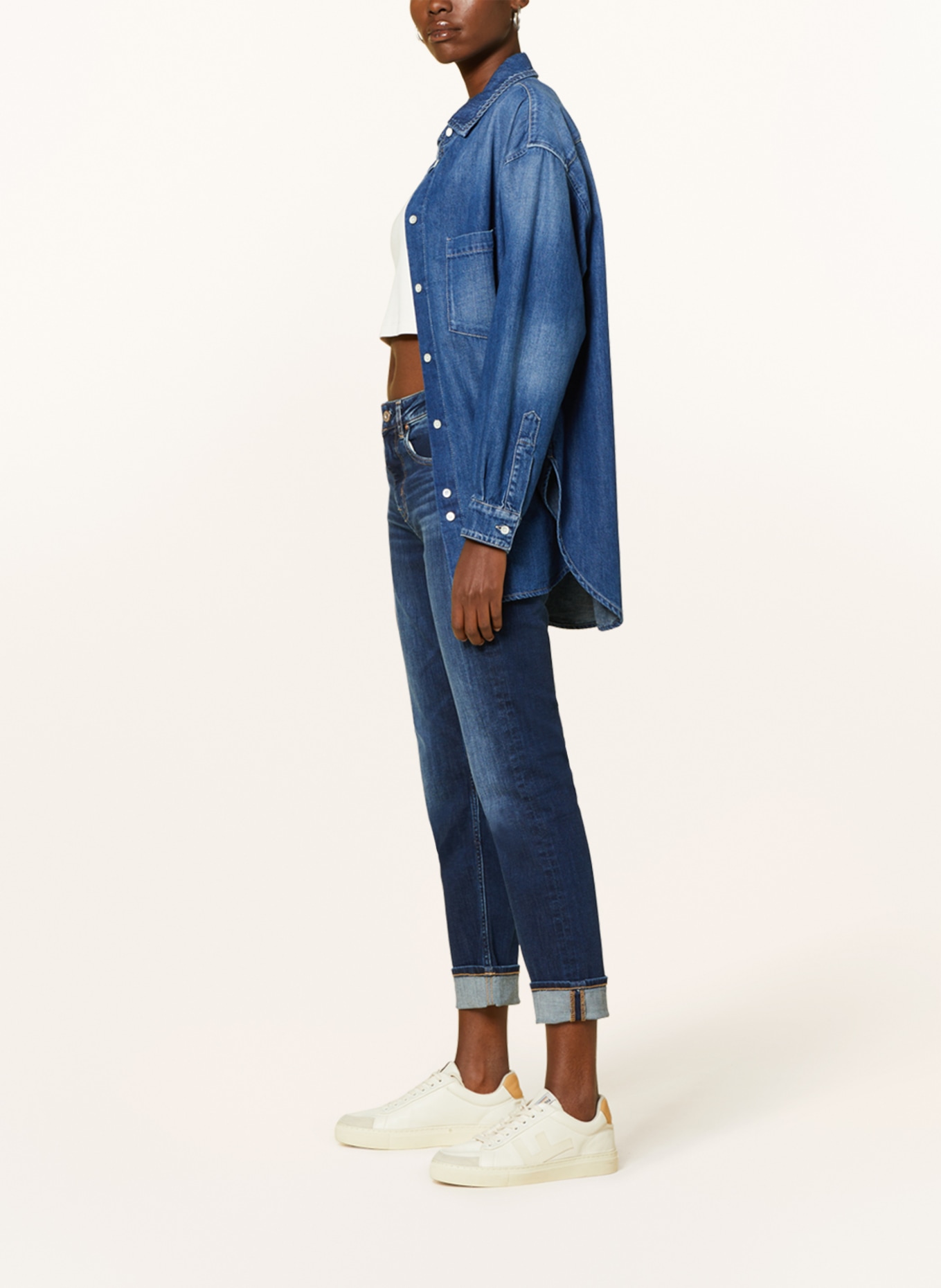 AG Jeans Jeans GIRLFRIEND, Farbe: SUBV DARK BLUE (Bild 4)