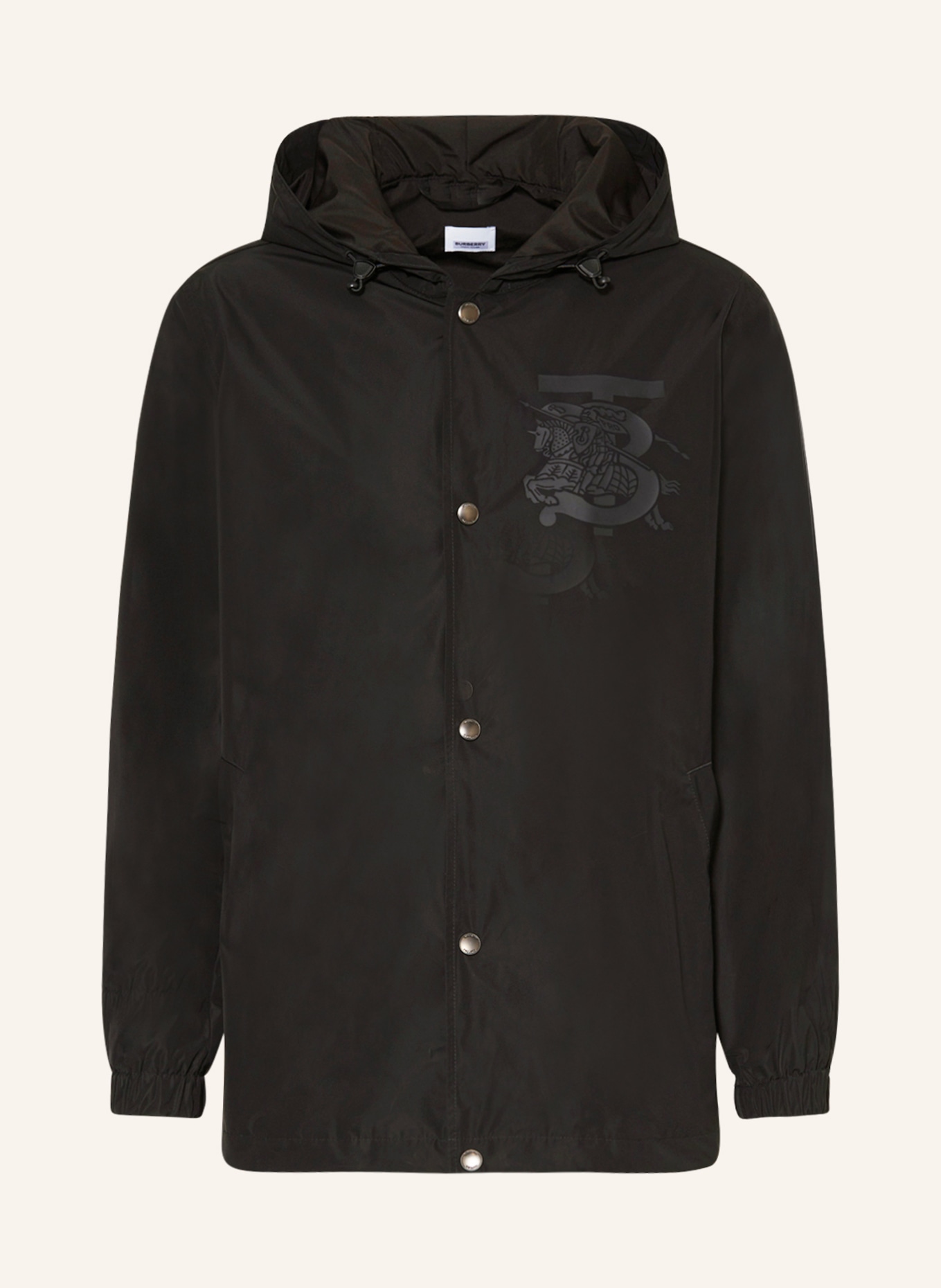 BURBERRY Jacket ELMHURST, Color: BLACK (Image 1)