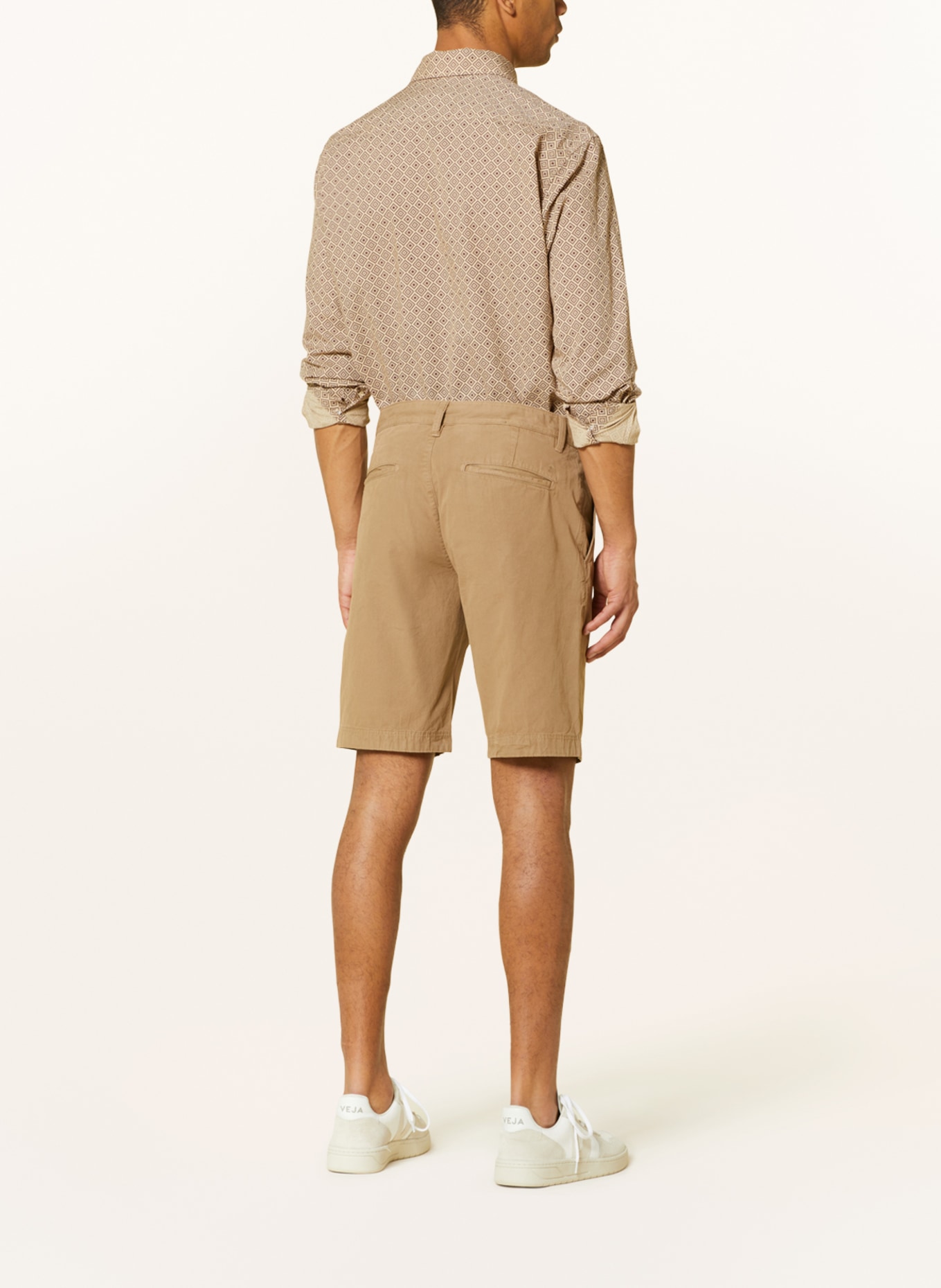 Marc O'Polo Shorts RESO Regular Fit, Farbe: BRAUN (Bild 3)