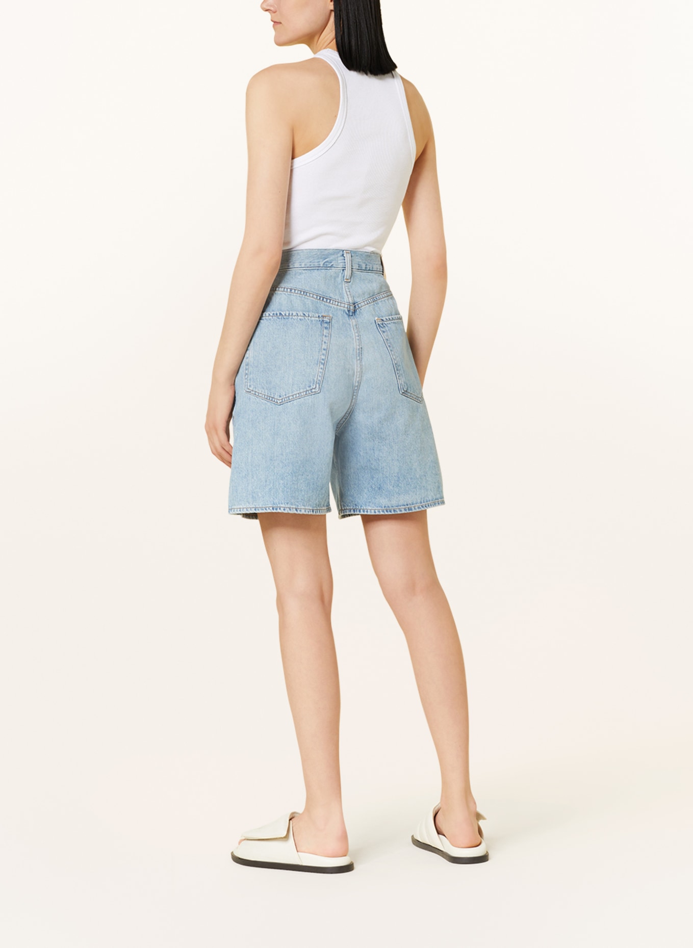 CITIZENS of HUMANITY Denim shorts MARITZY, Color: LIGHT BLUE (Image 3)