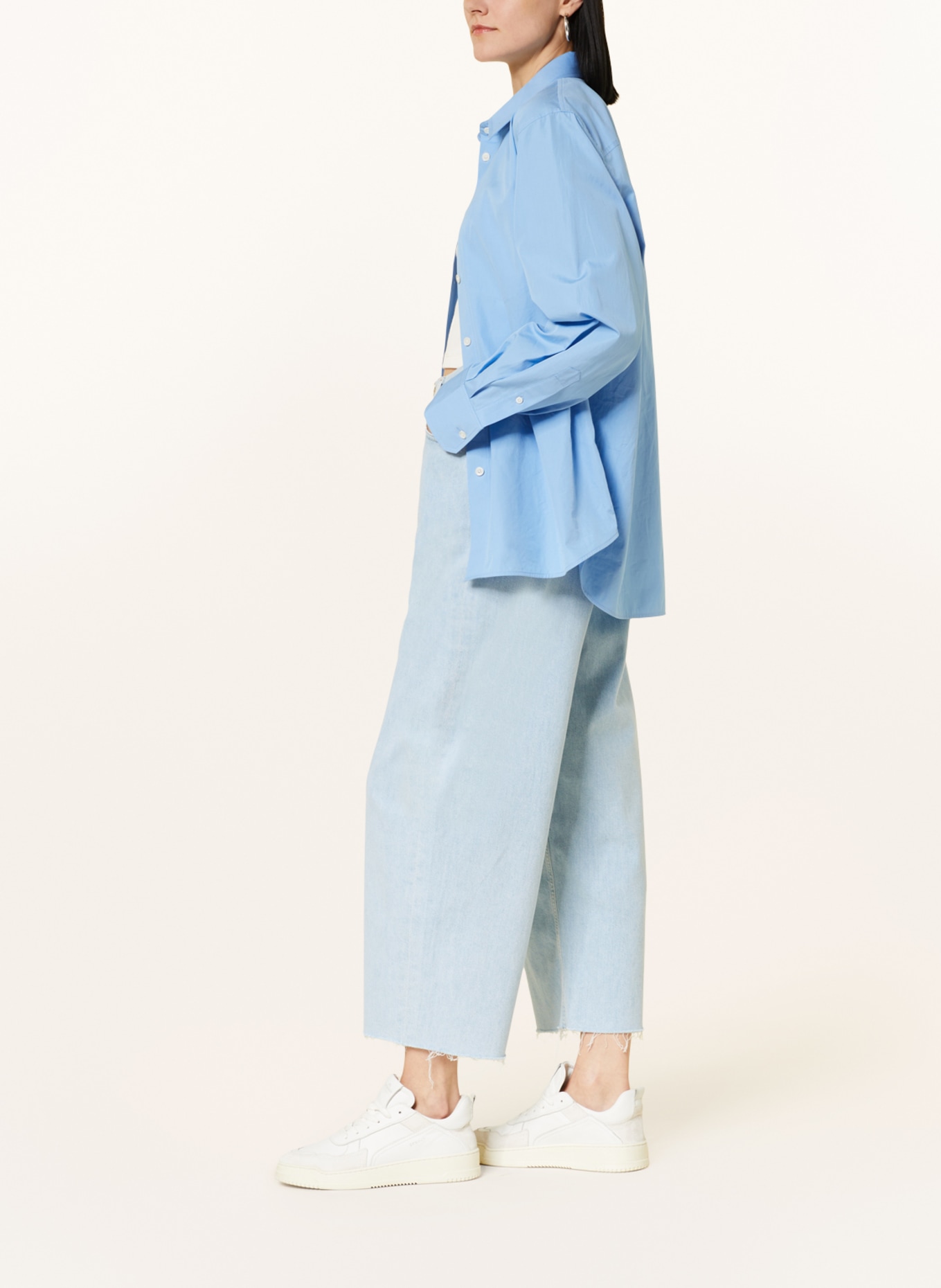 AGOLDE Culotte jeans DAGNA, Color: Pivot med washed ind (Image 4)