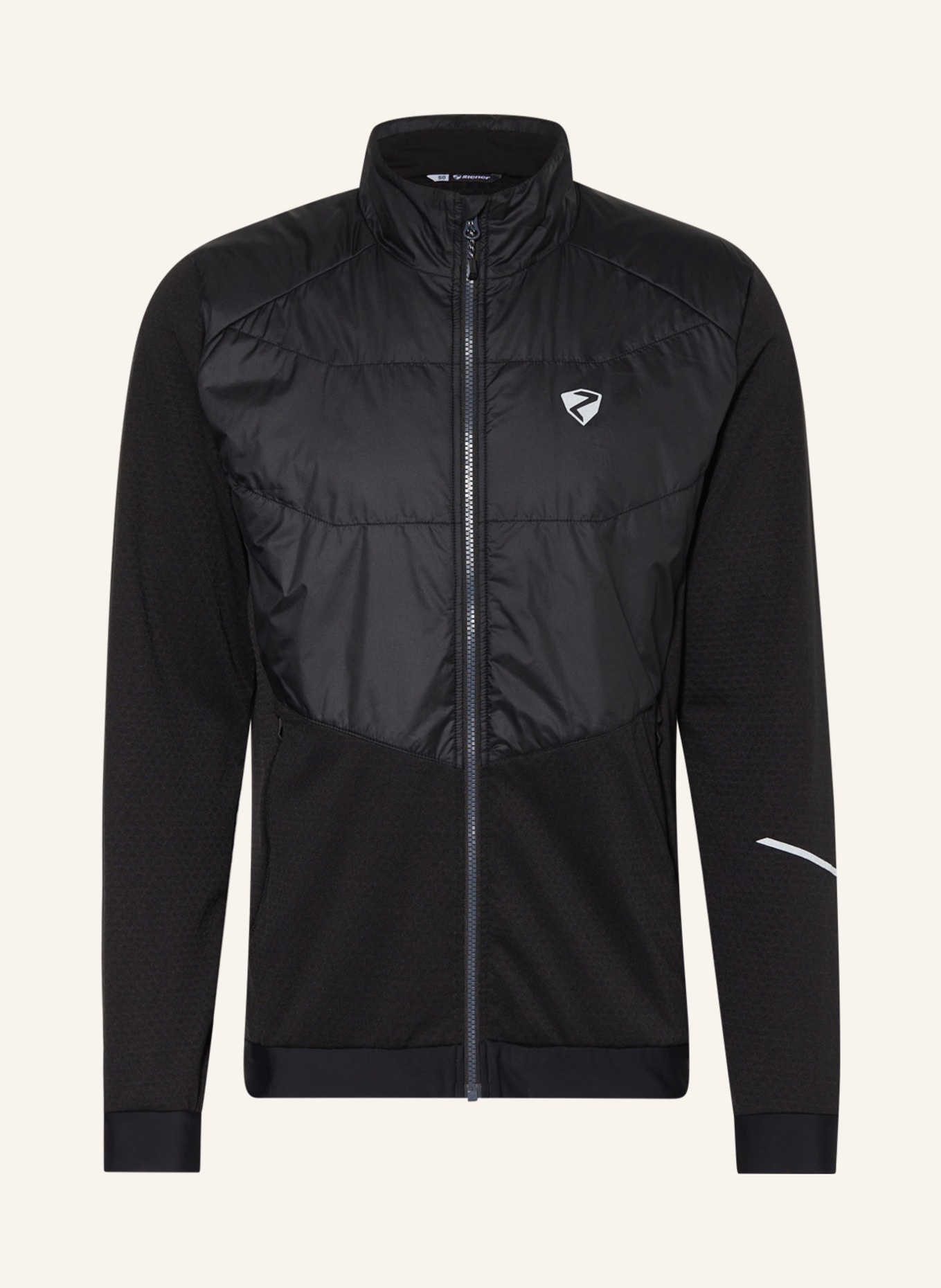 ziener Cross-country ski jacket NESKO, Color: BLACK (Image 1)