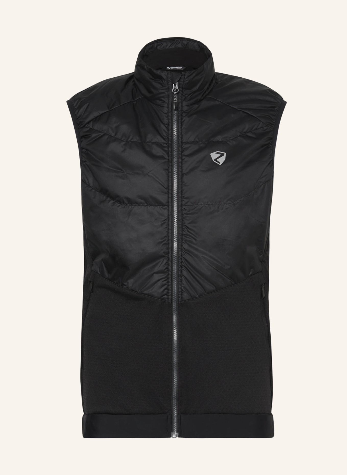 ziener Cross-country ski vest NAURI, Color: BLACK (Image 1)