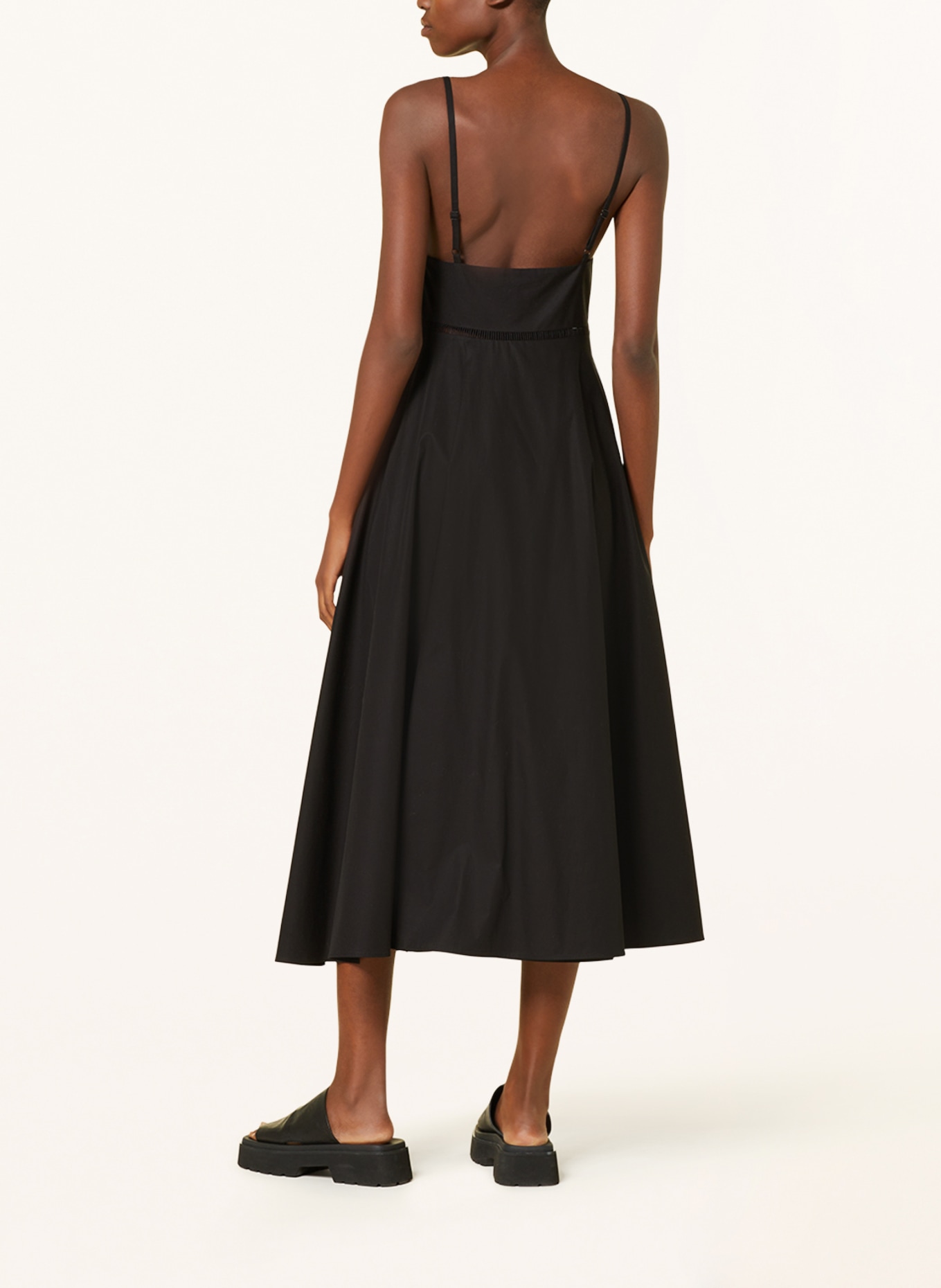 COS Dress with cut-outs, Color: BLACK (Image 3)