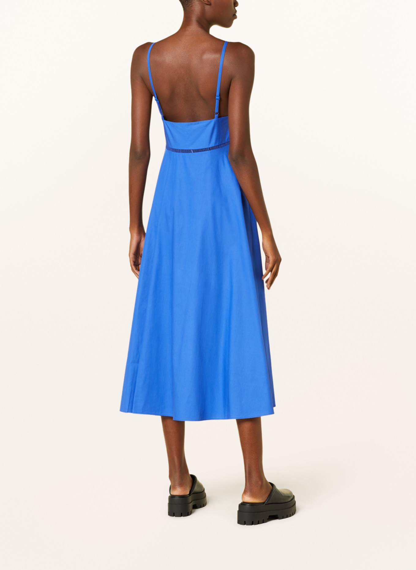 COS Dress with cut-outs, Color: BLUE (Image 3)
