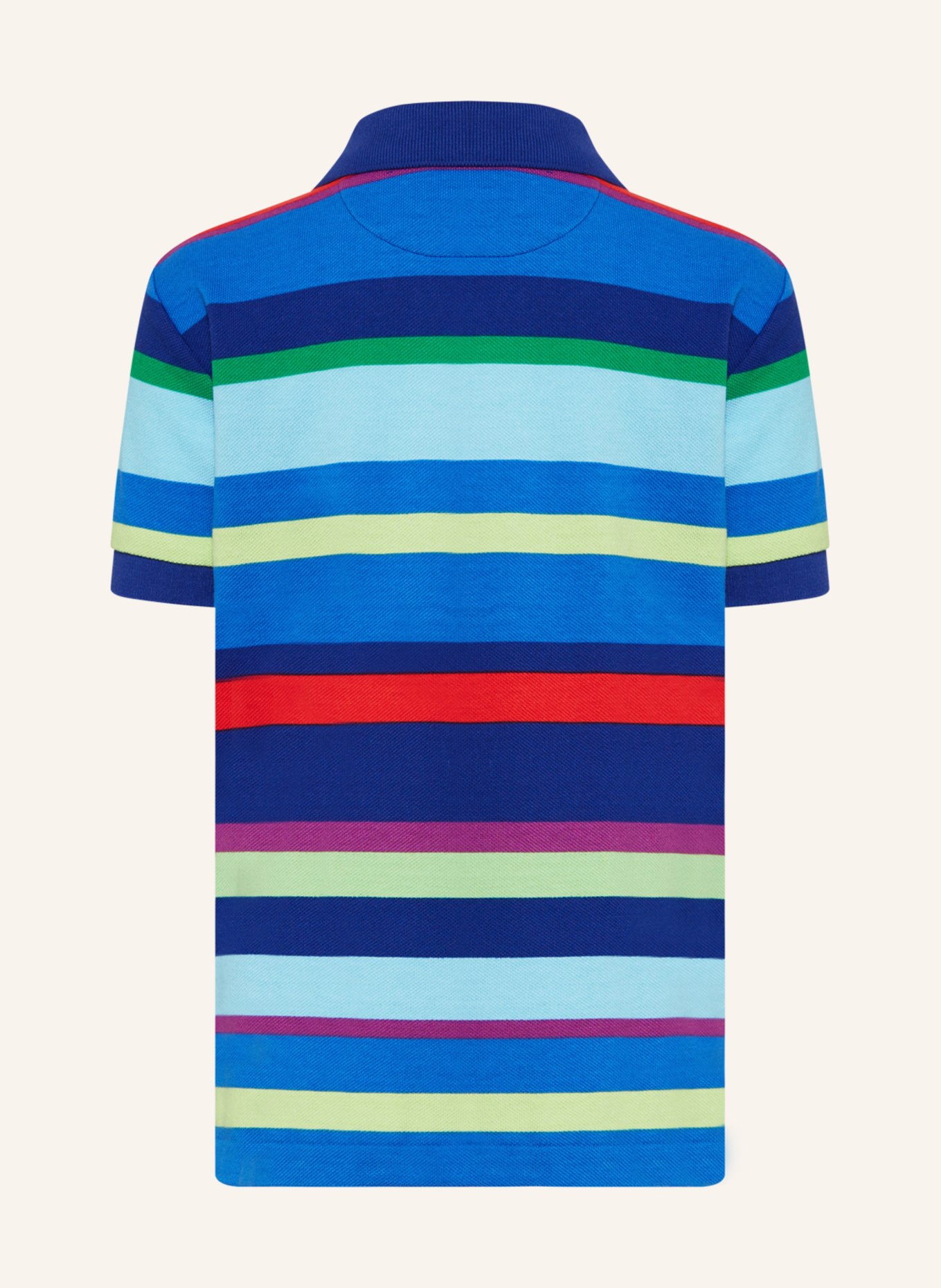 POLO RALPH LAUREN Piqué-Poloshirt, Farbe: BLAU/ TÜRKIS (Bild 2)