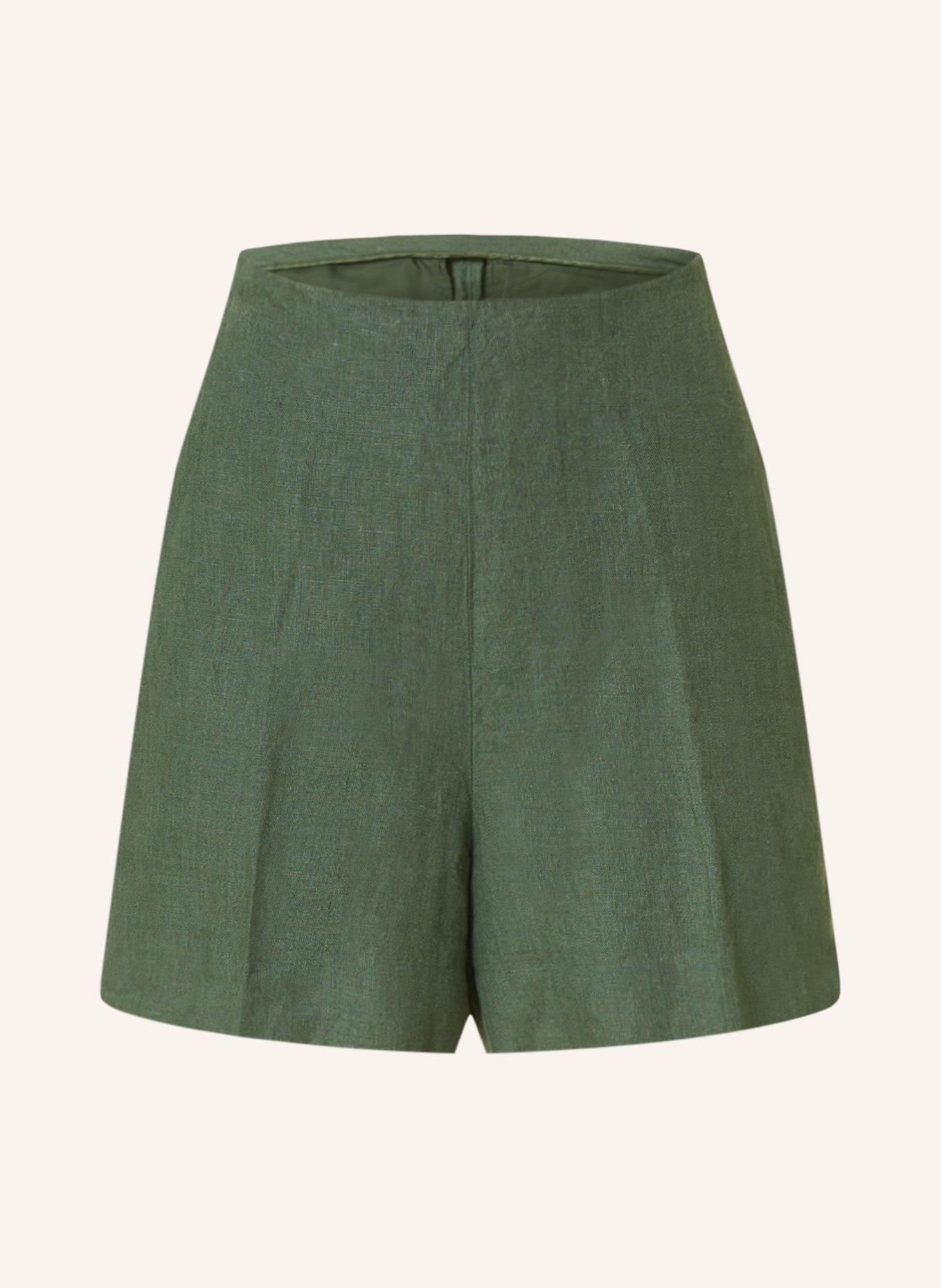 POLO RALPH LAUREN Linen shorts, Color: GREEN (Image 1)