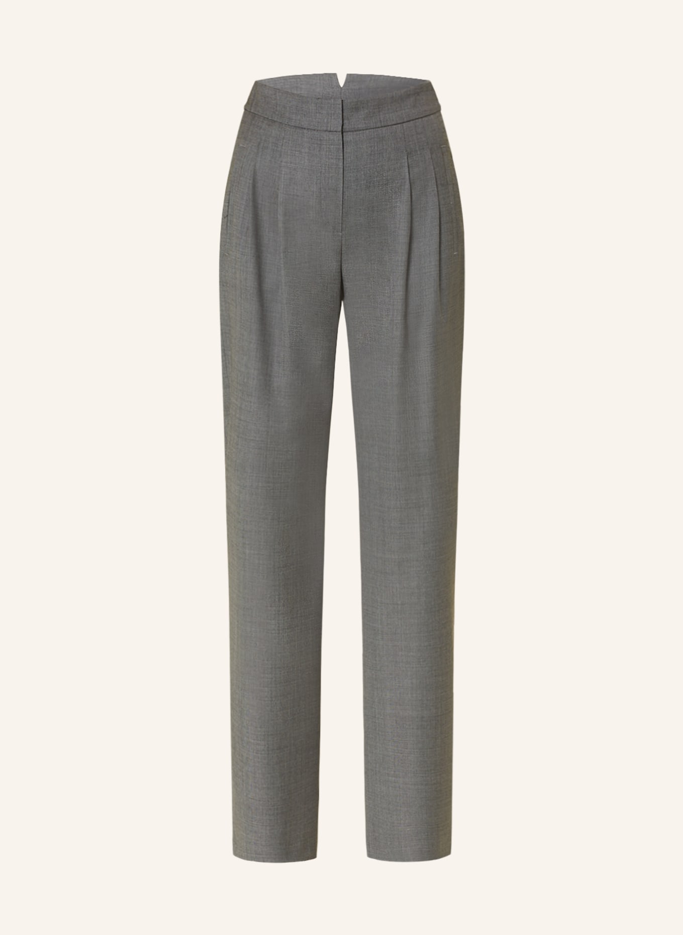 windsor. Wide leg trousers, Color: GRAY (Image 1)