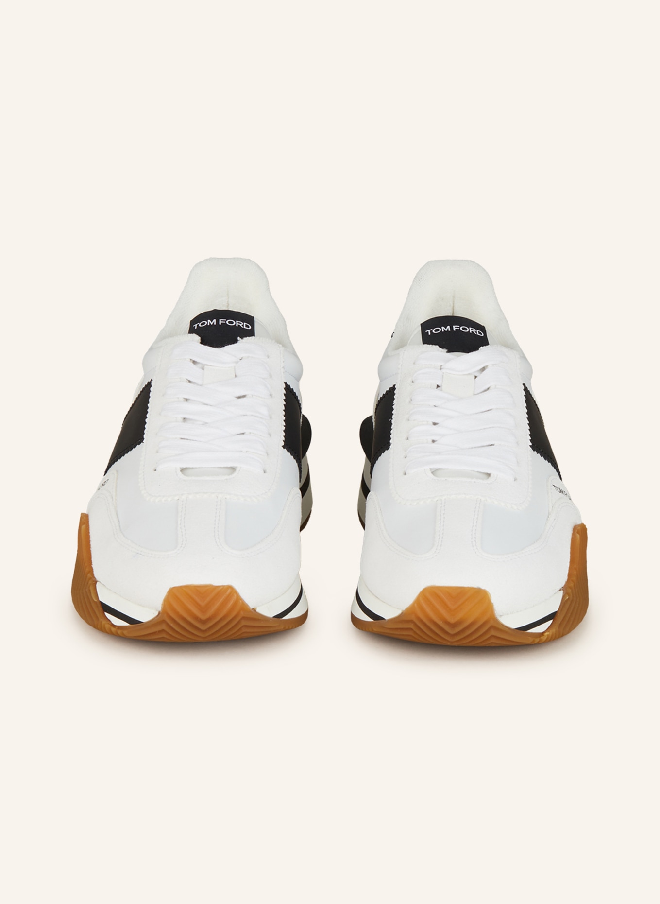 TOM FORD Sneakers JAMES, Color: WHITE/ BLACK (Image 3)
