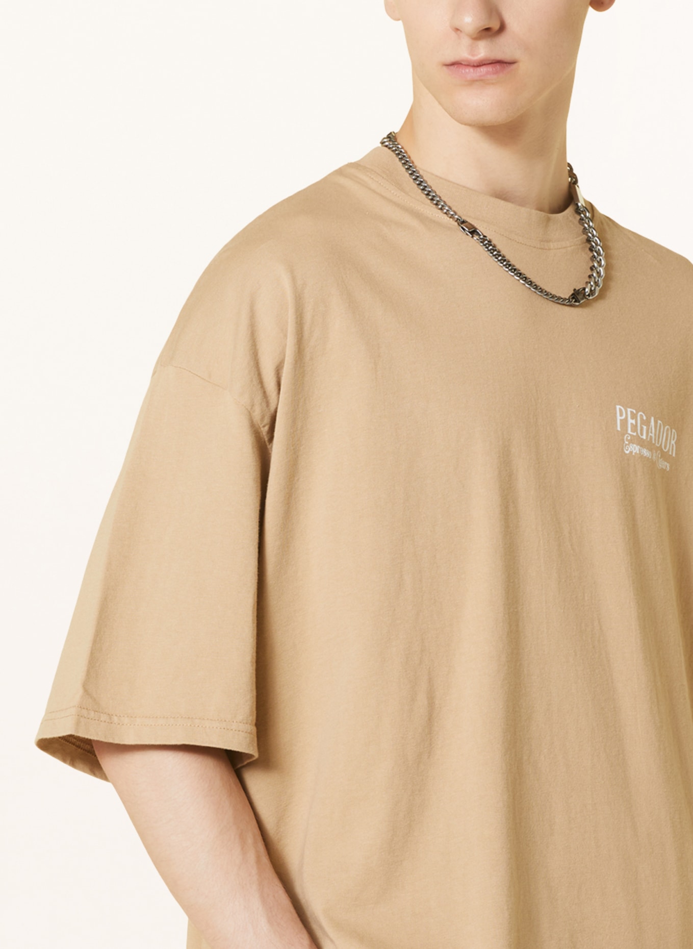 PEGADOR T-Shirt RACOON, Farbe: BEIGE (Bild 4)