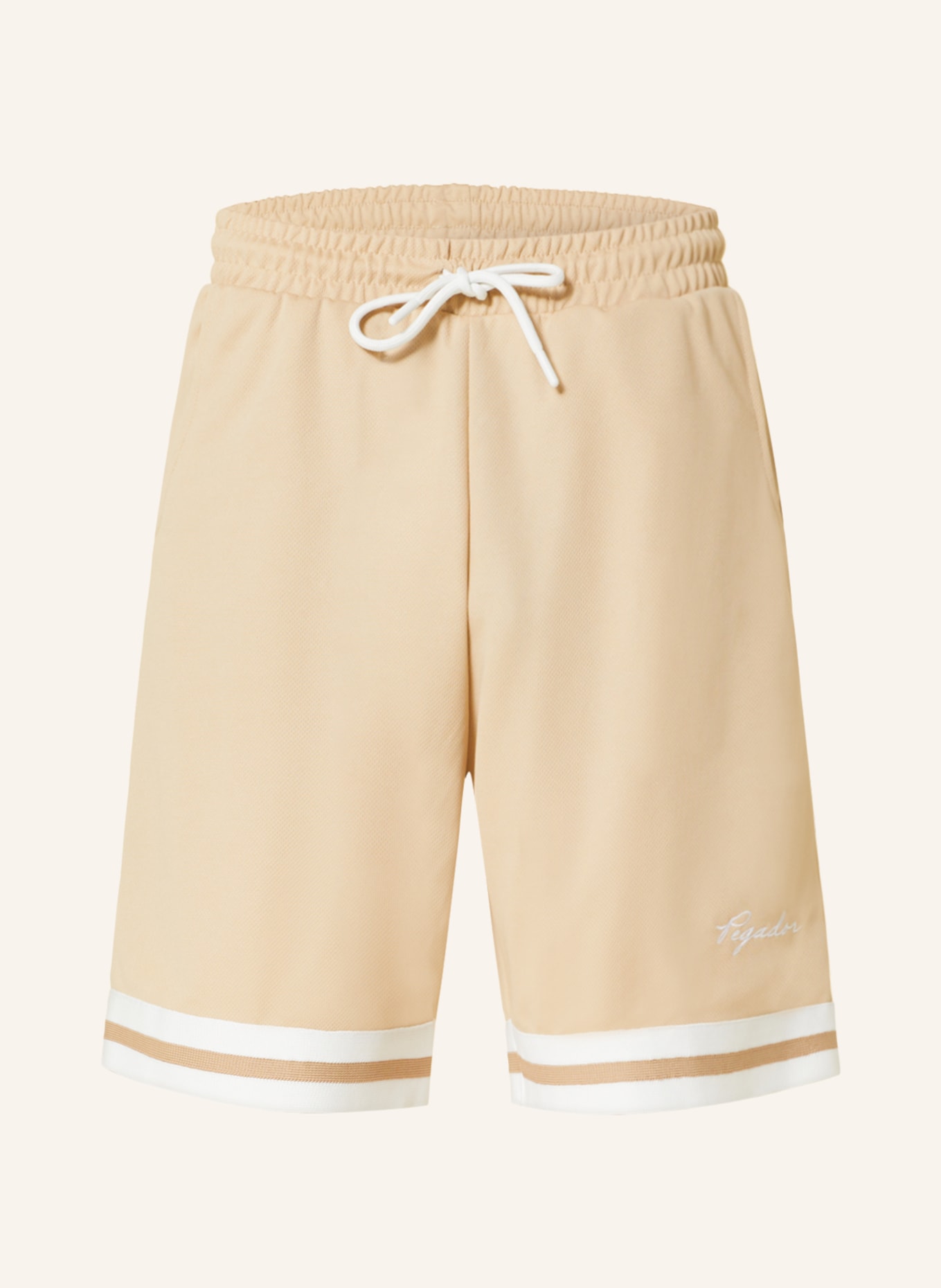PEGADOR Shorts ADASTRA in beige
