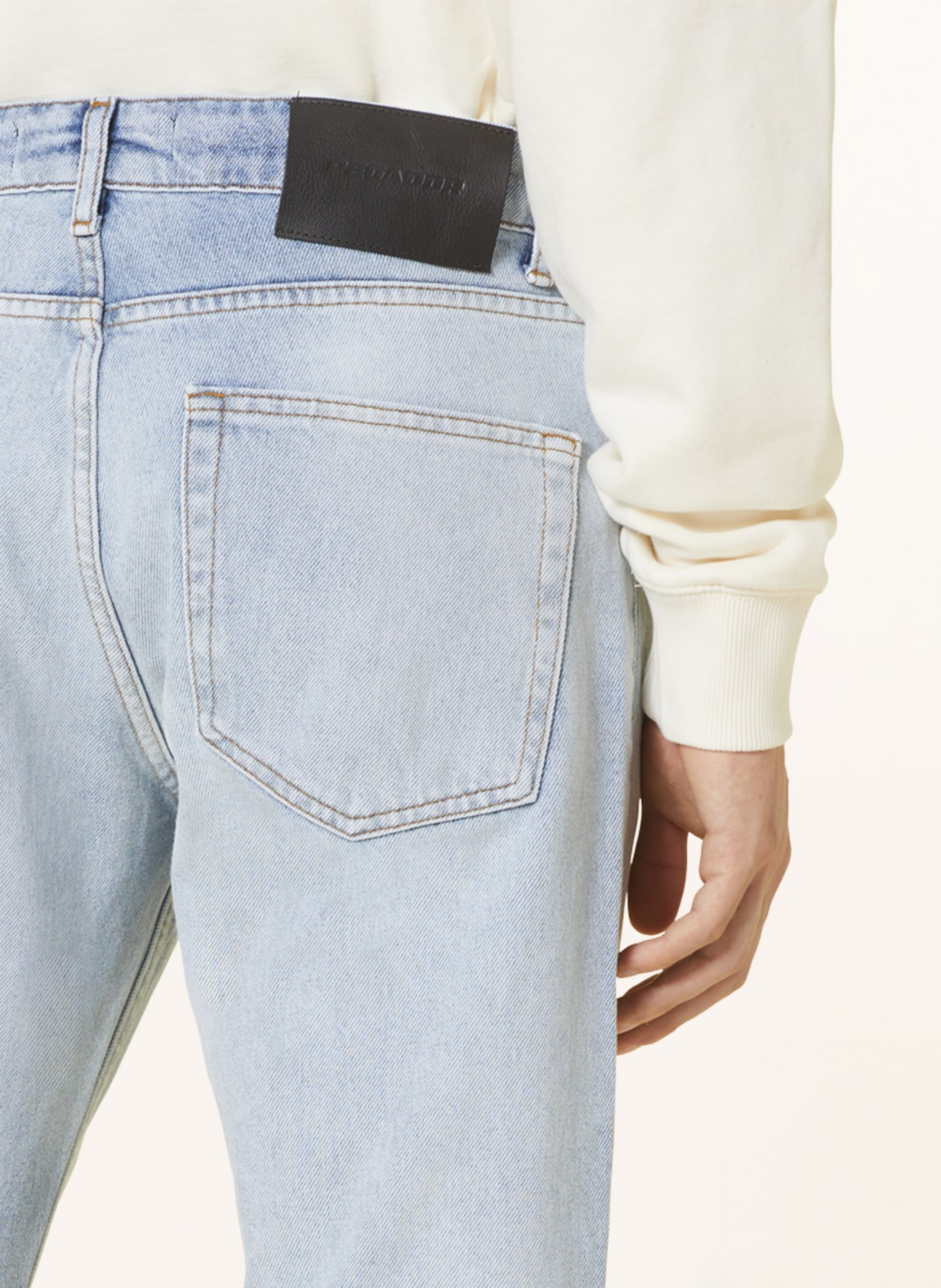 PEGADOR Jeans CARPE Extra Slim Fit, Farbe: 076 washed light blue (Bild 6)