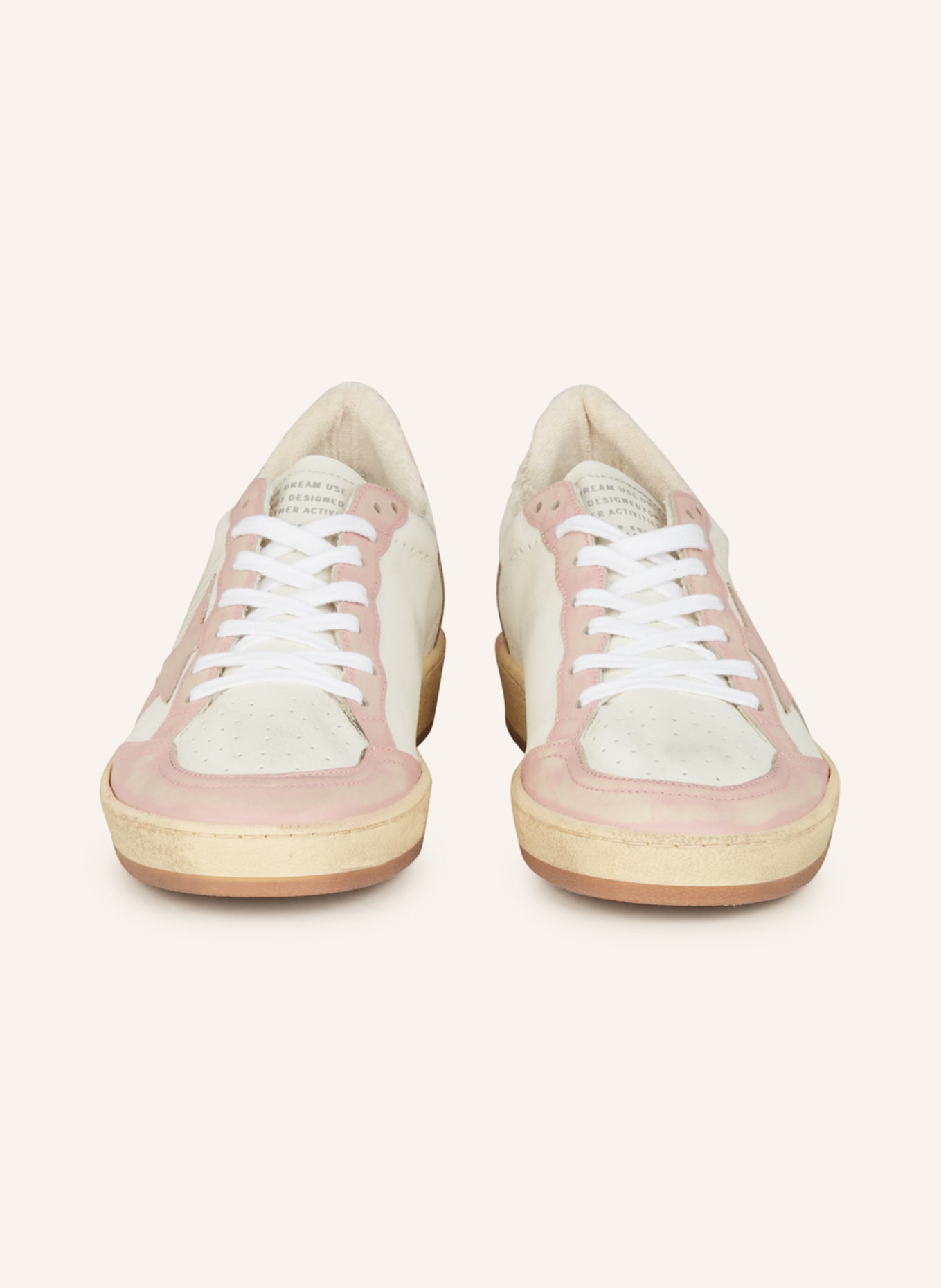 GOLDEN GOOSE Sneakers BALL STAR, Color: PINK/ WHITE (Image 3)