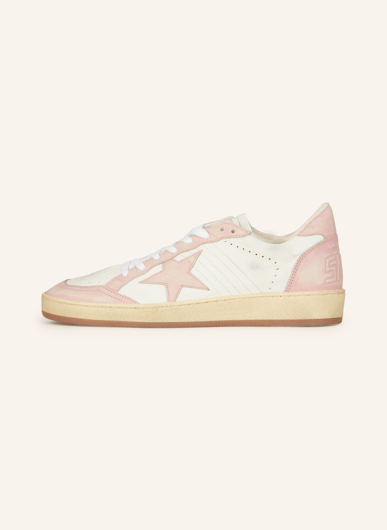 GOLDEN GOOSE Sneakers BALL STAR, Color: PINK/ WHITE (Image 4)