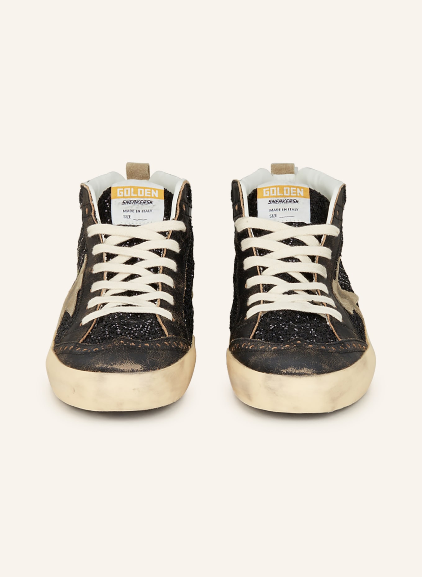 GOLDEN GOOSE Hightop-Sneaker MID STAR, Farbe: SCHWARZ (Bild 3)