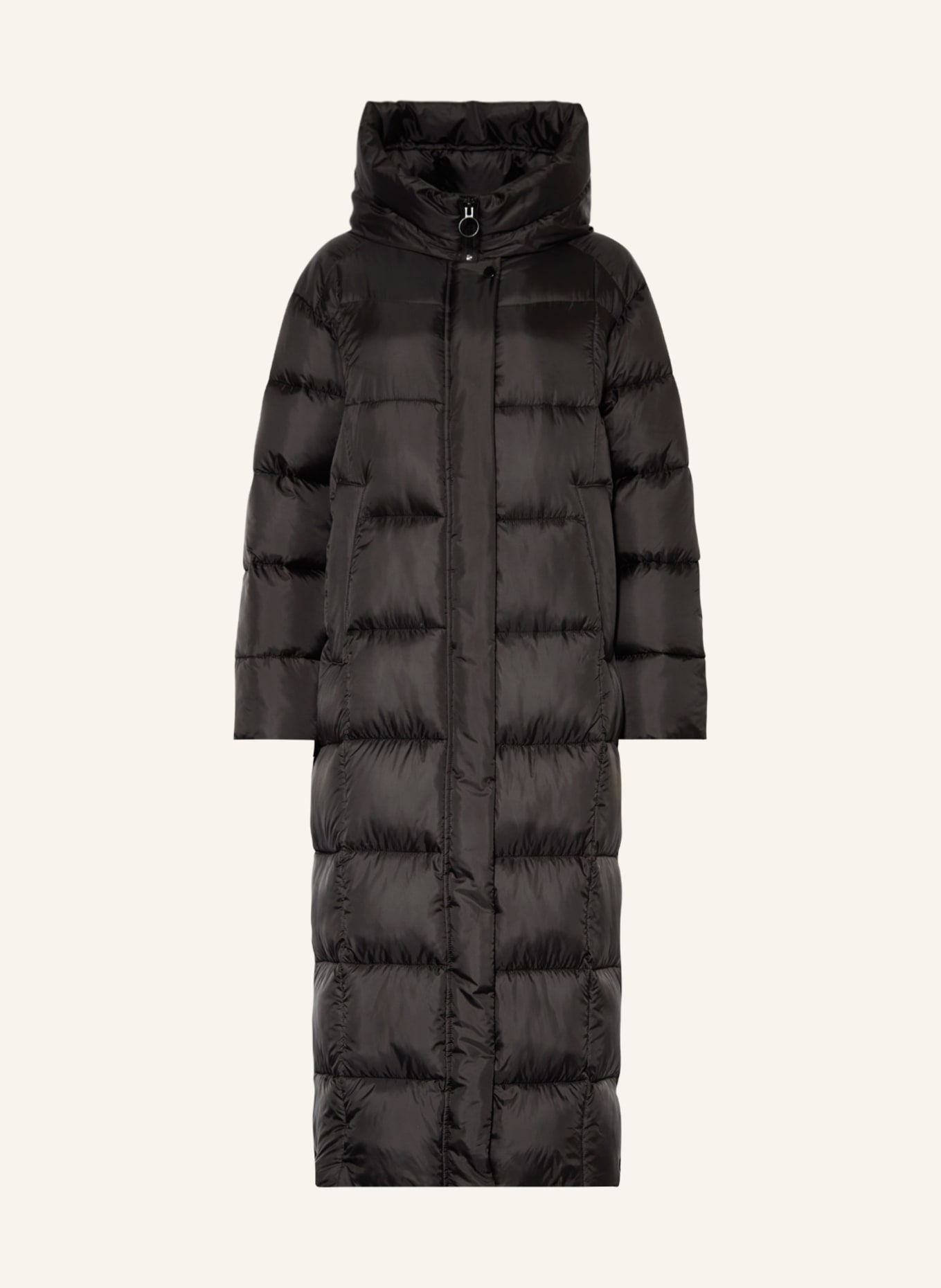 FUCHS SCHMITT Quilted coat, Color: BLACK (Image 1)