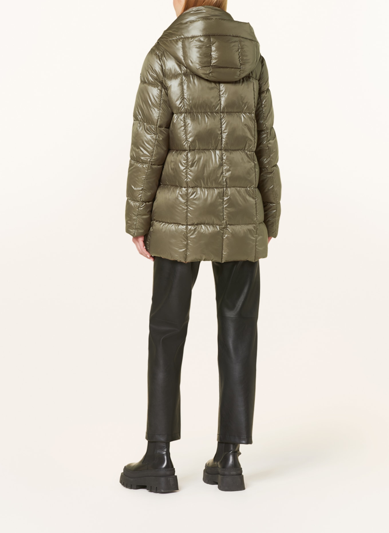FUCHS SCHMITT Quilted jacket with detachable hood, Color: OLIVE (Image 3)