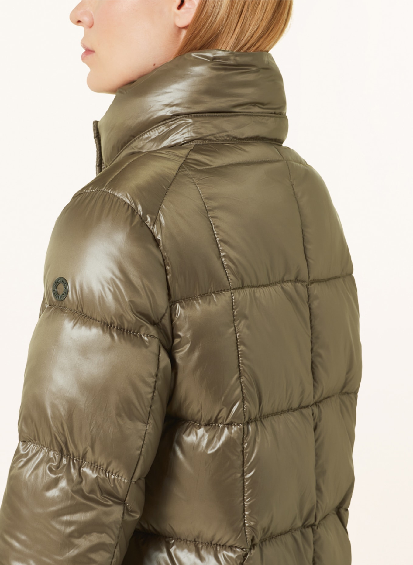 FUCHS SCHMITT Prošívaná bunda s odnímatelnou kapucí, Barva: OLIVOVÁ (Obrázek 6)