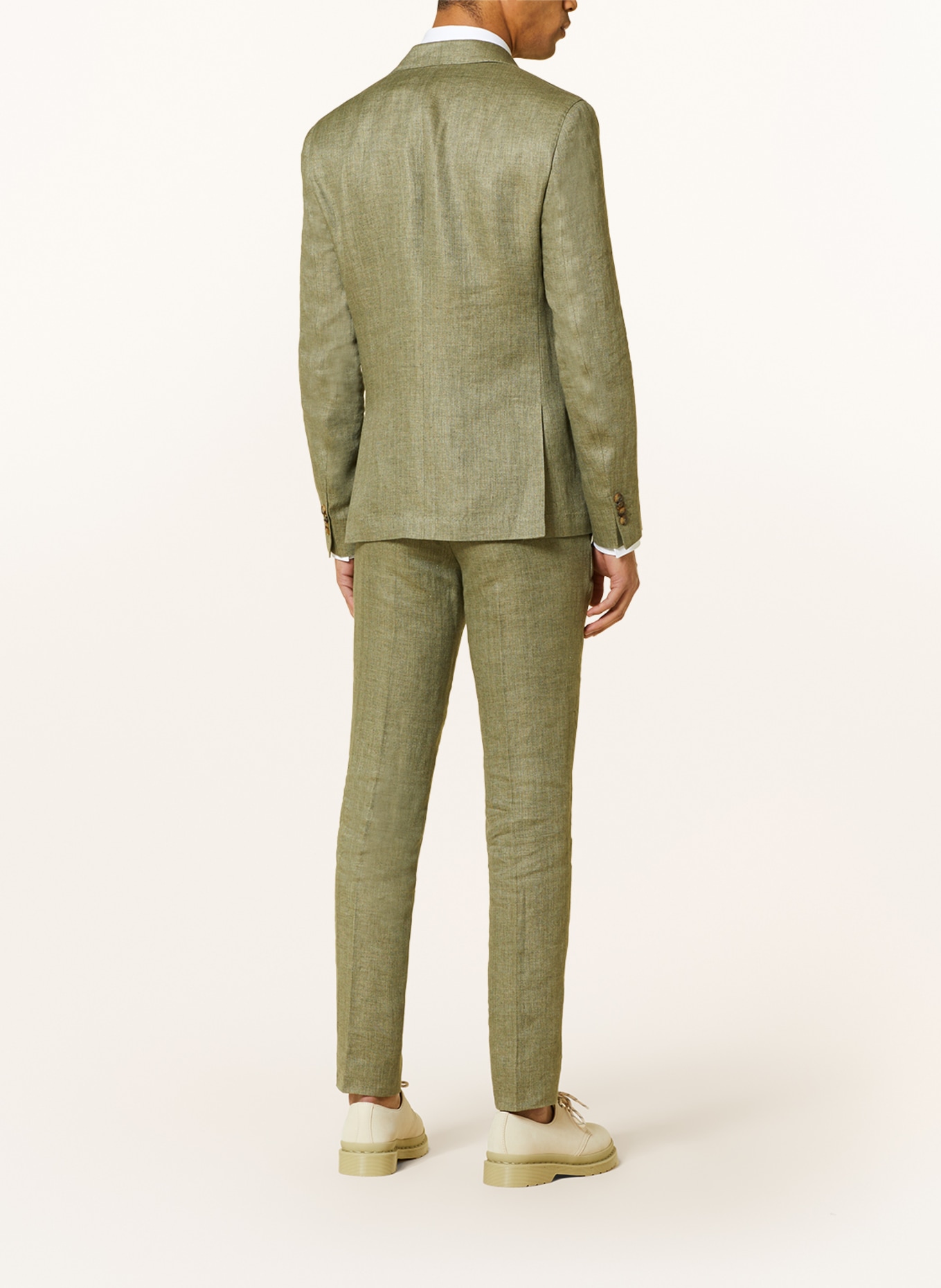 SAND COPENHAGEN Suit jacket NEW HE STAR Modern fit in linen, Color: GREEN (Image 3)