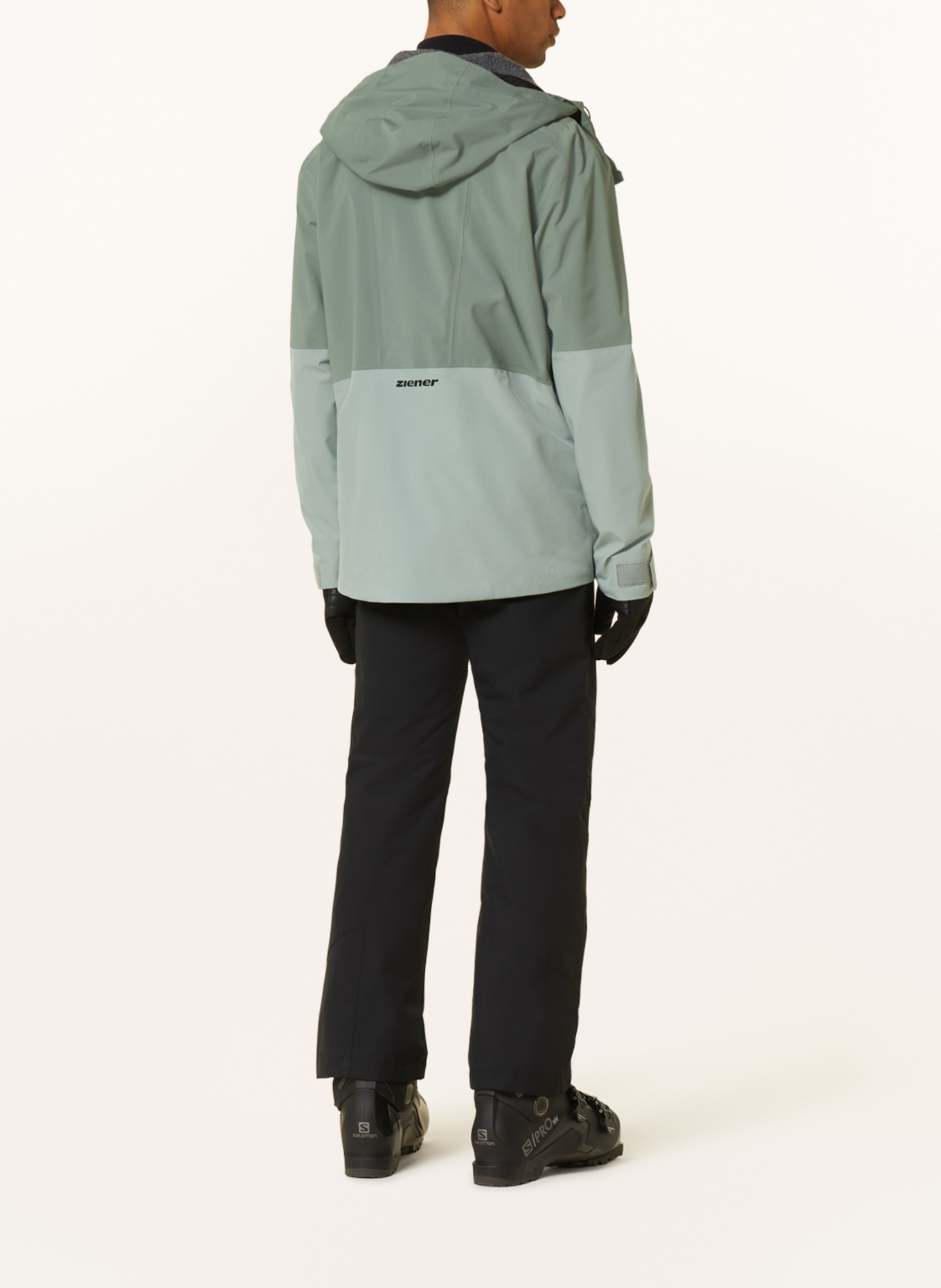ziener Ski jacket TAHAN, Color: LIGHT GREEN (Image 3)