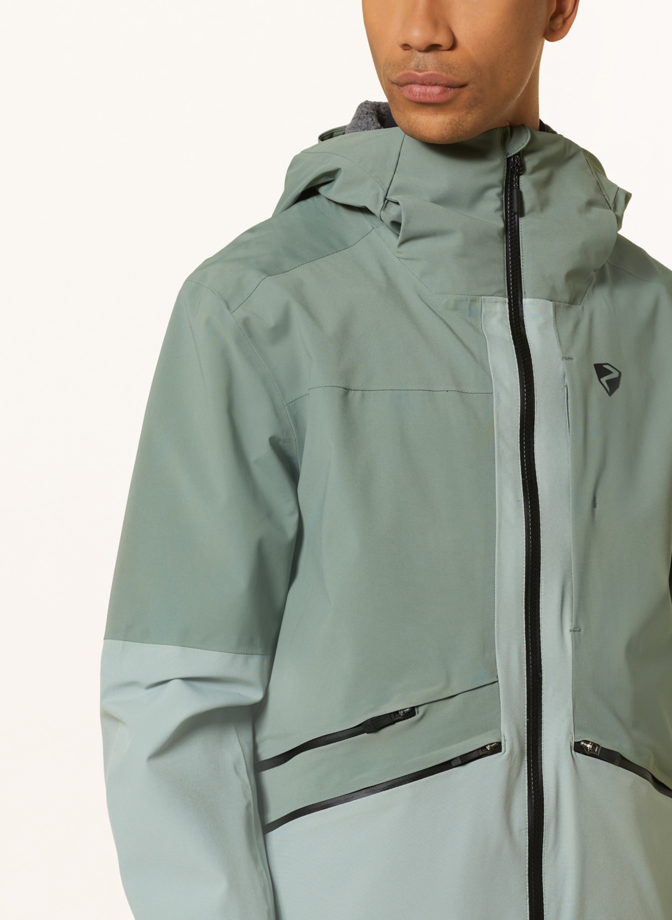 ziener Ski jacket TAHAN, Color: LIGHT GREEN (Image 5)