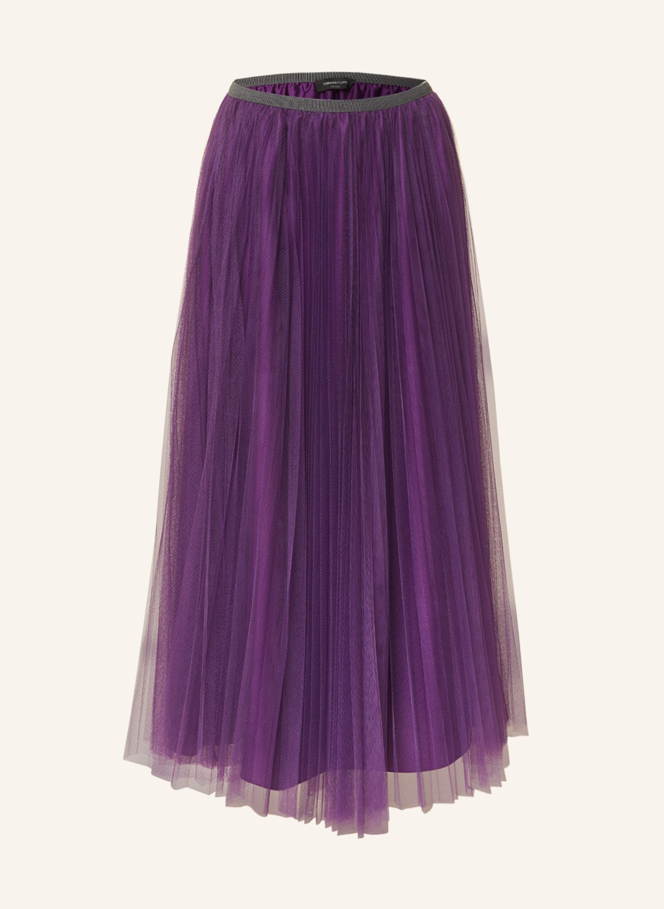 FABIANA FILIPPI Tylová sukně, Barva: FIALOVÁ (Obrázek 1)
