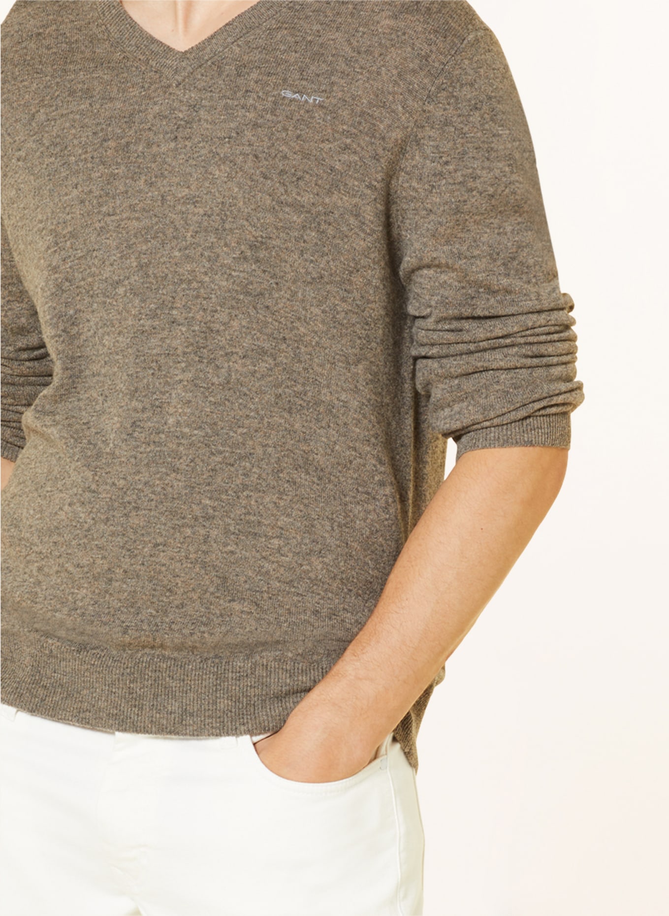 GANT Pullover, Farbe: TAUPE (Bild 4)