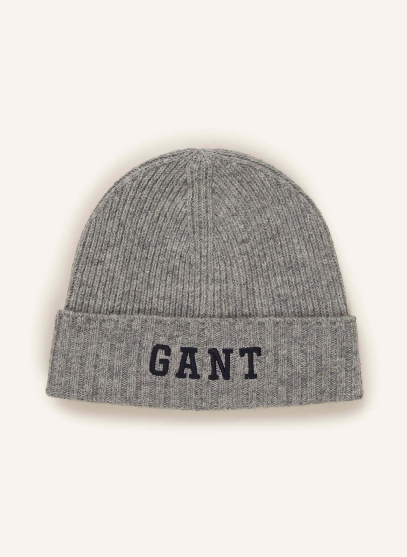 GANT Set: Mütze und Schal mit Geschenkbox, Farbe: GRAU (Bild 2)