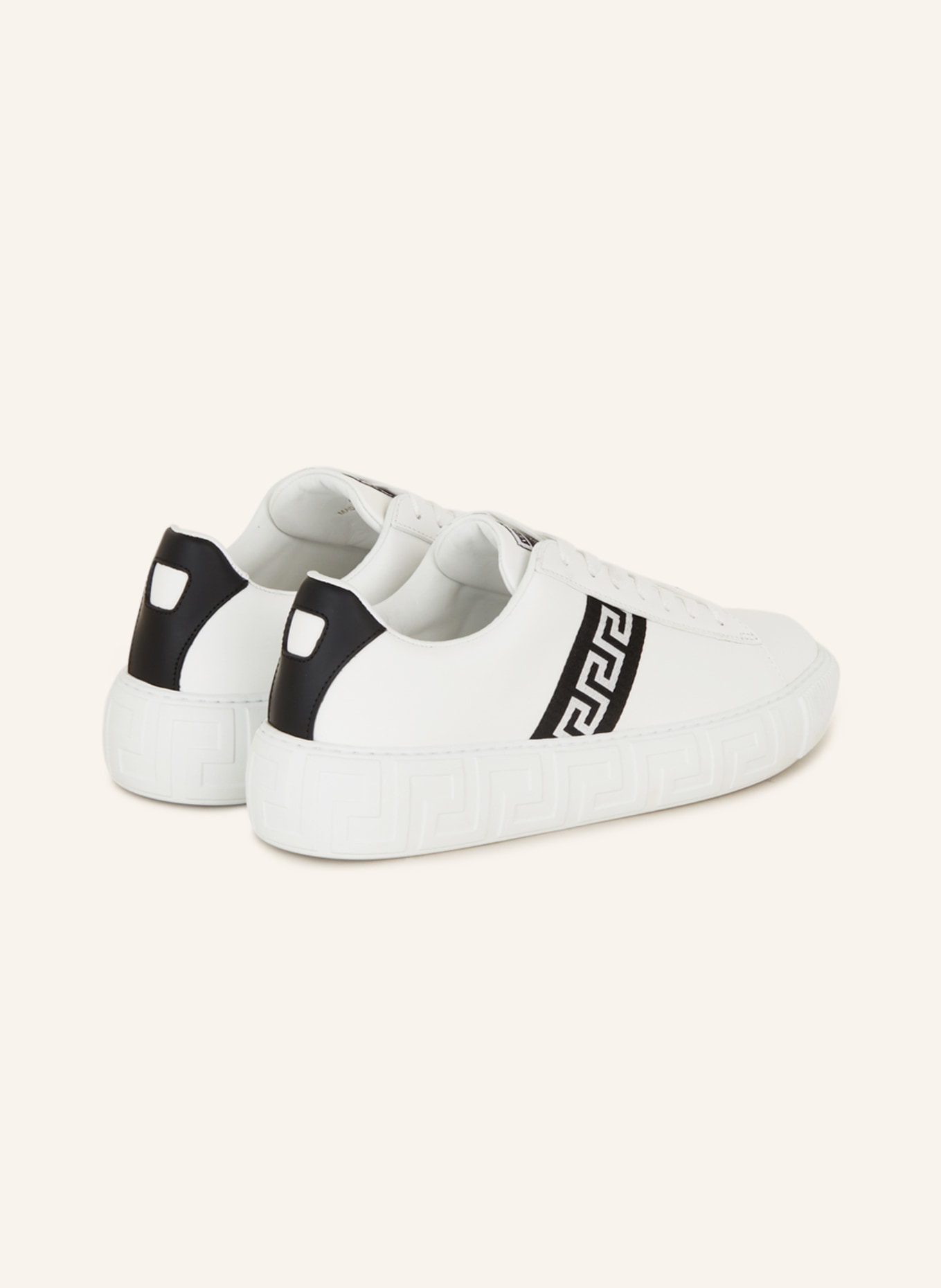 VERSACE Sneakers, Color: WHITE/ BLACK (Image 2)