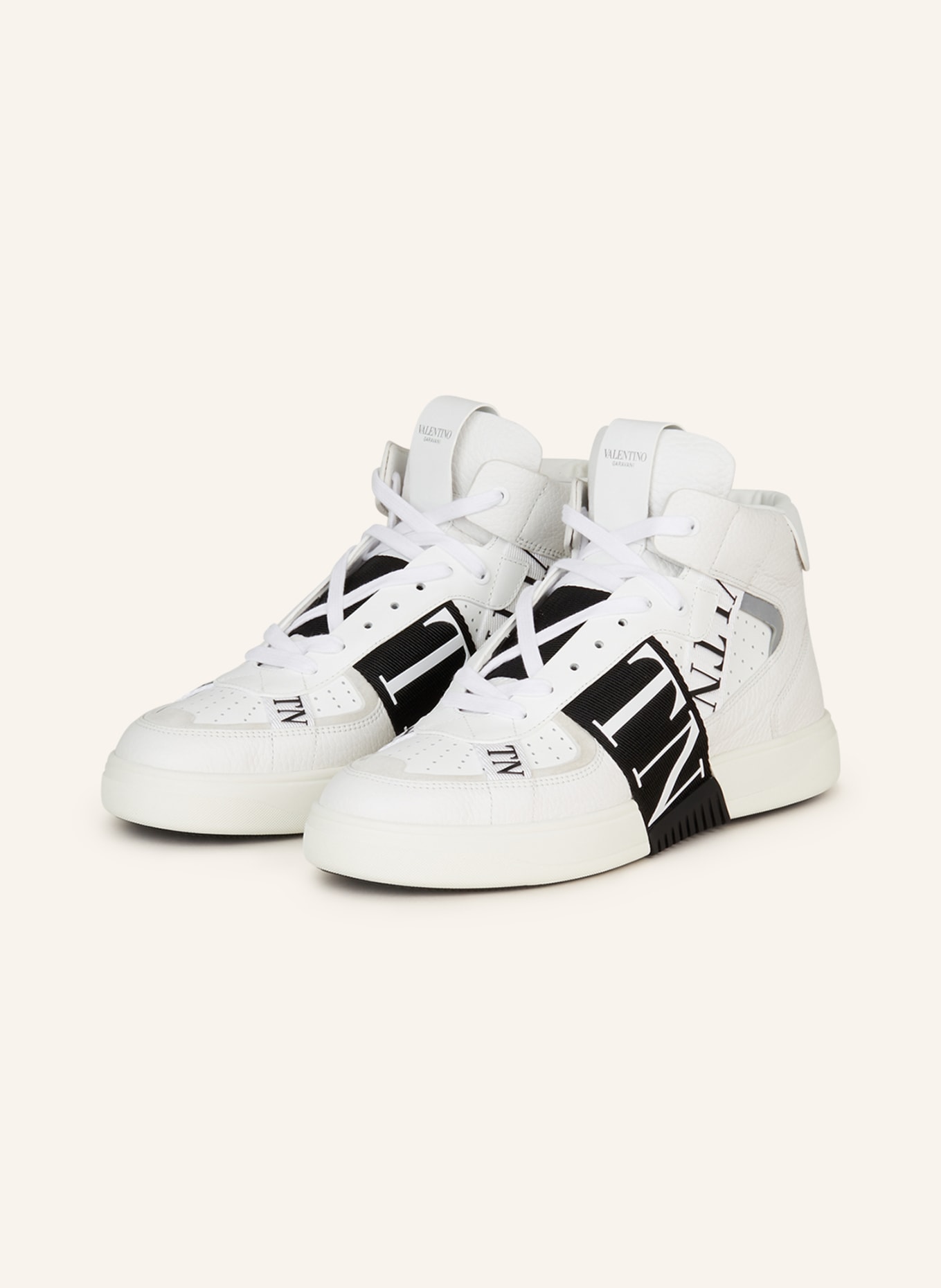 VALENTINO GARAVANI High-top sneakers VL7N, Color: WHITE/ BLACK (Image 1)